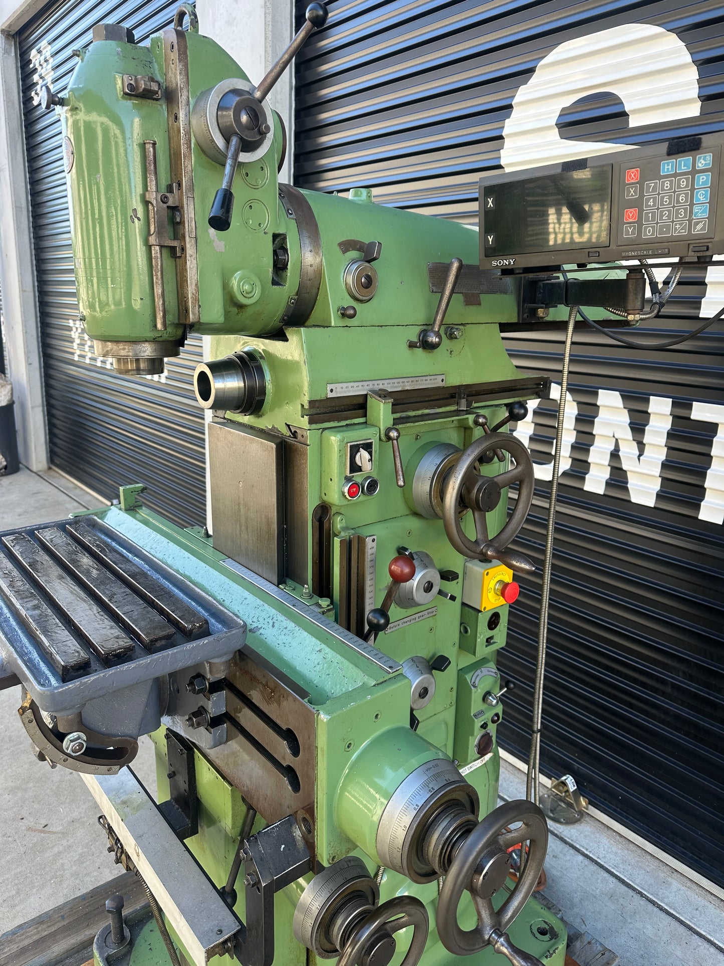 Used Thiel Duplex 158 Toolroom Milling Machine