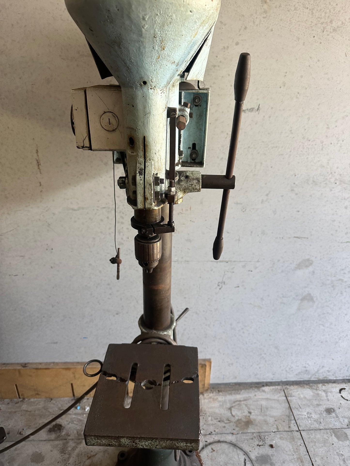 Used Richardson Pedestal Drill (blue)