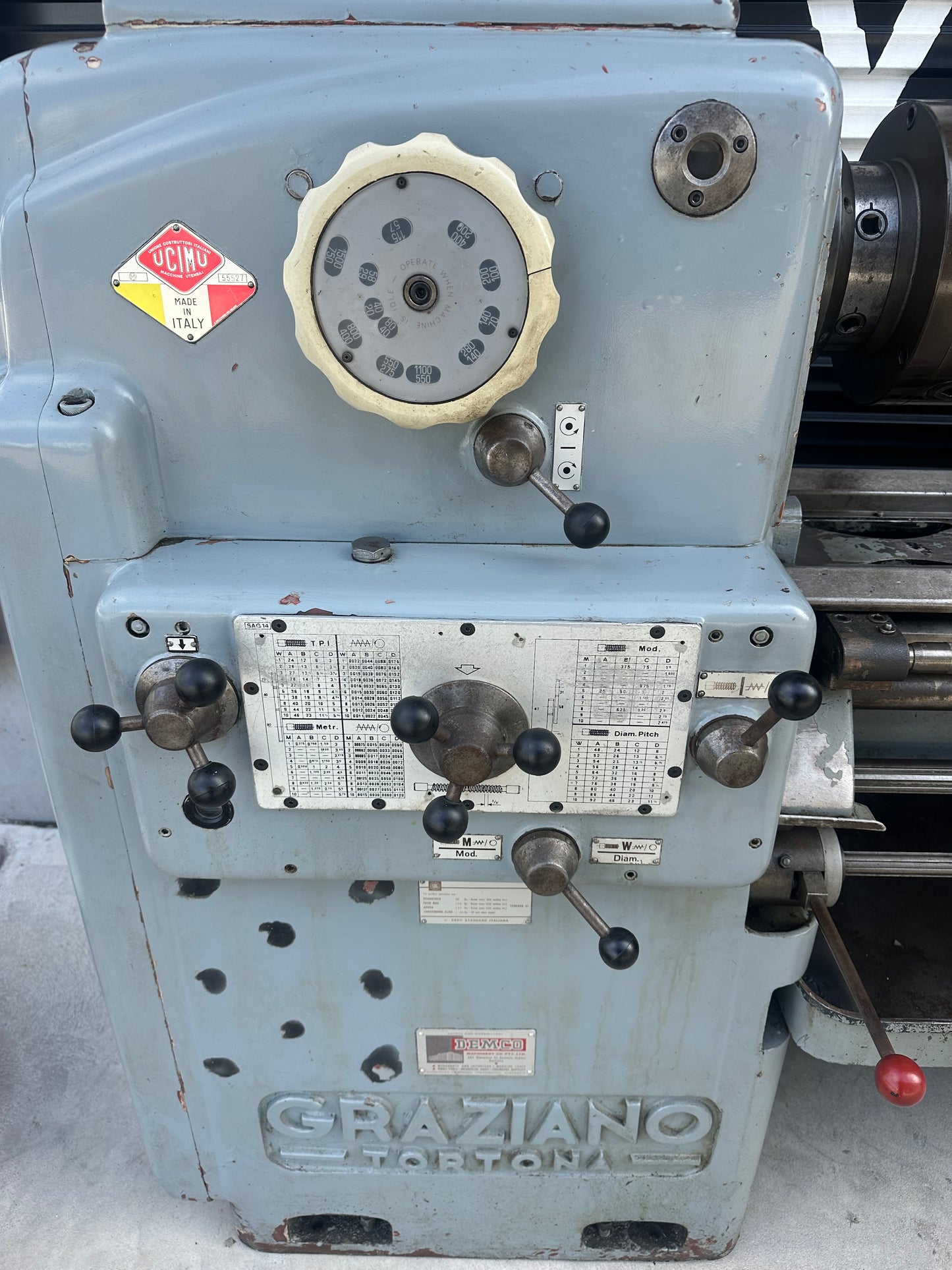 Used Graziano SAG14 Centre Lathe