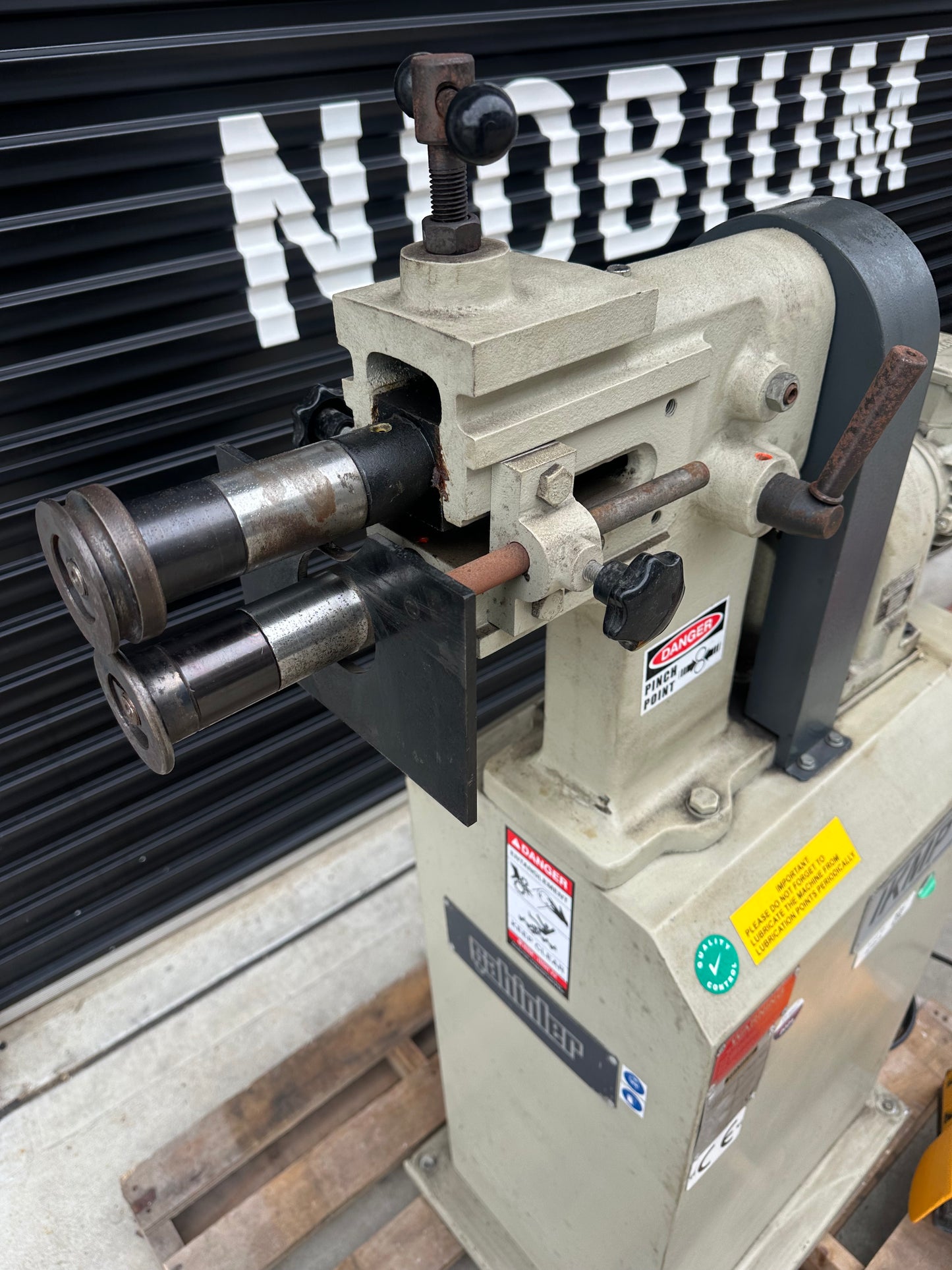 Used Sahinler IKMP-1.2 Motorised Swage and Jenny