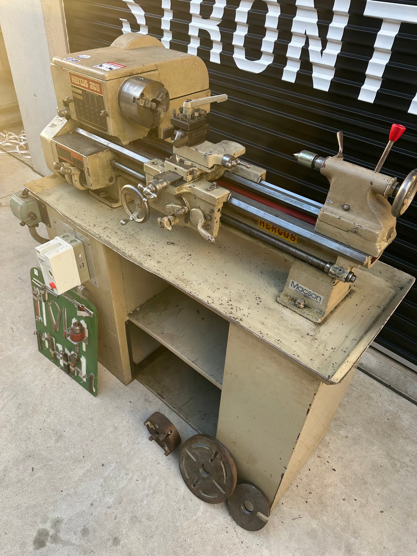 Used Hercus 260 ATM Centre Lathe