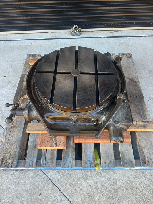 Used 610mm Manual Rotary Table