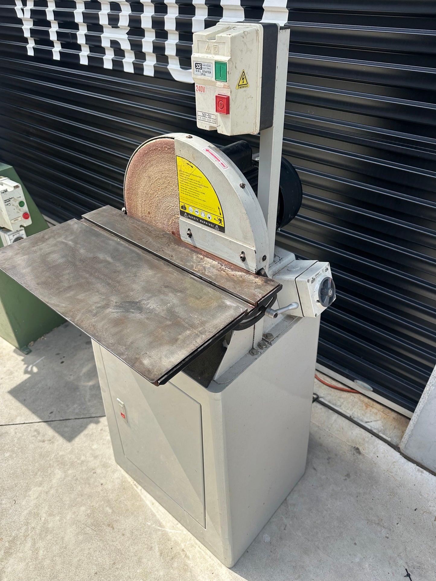Used HAFCO DS-15S Pedestal Disk Sander