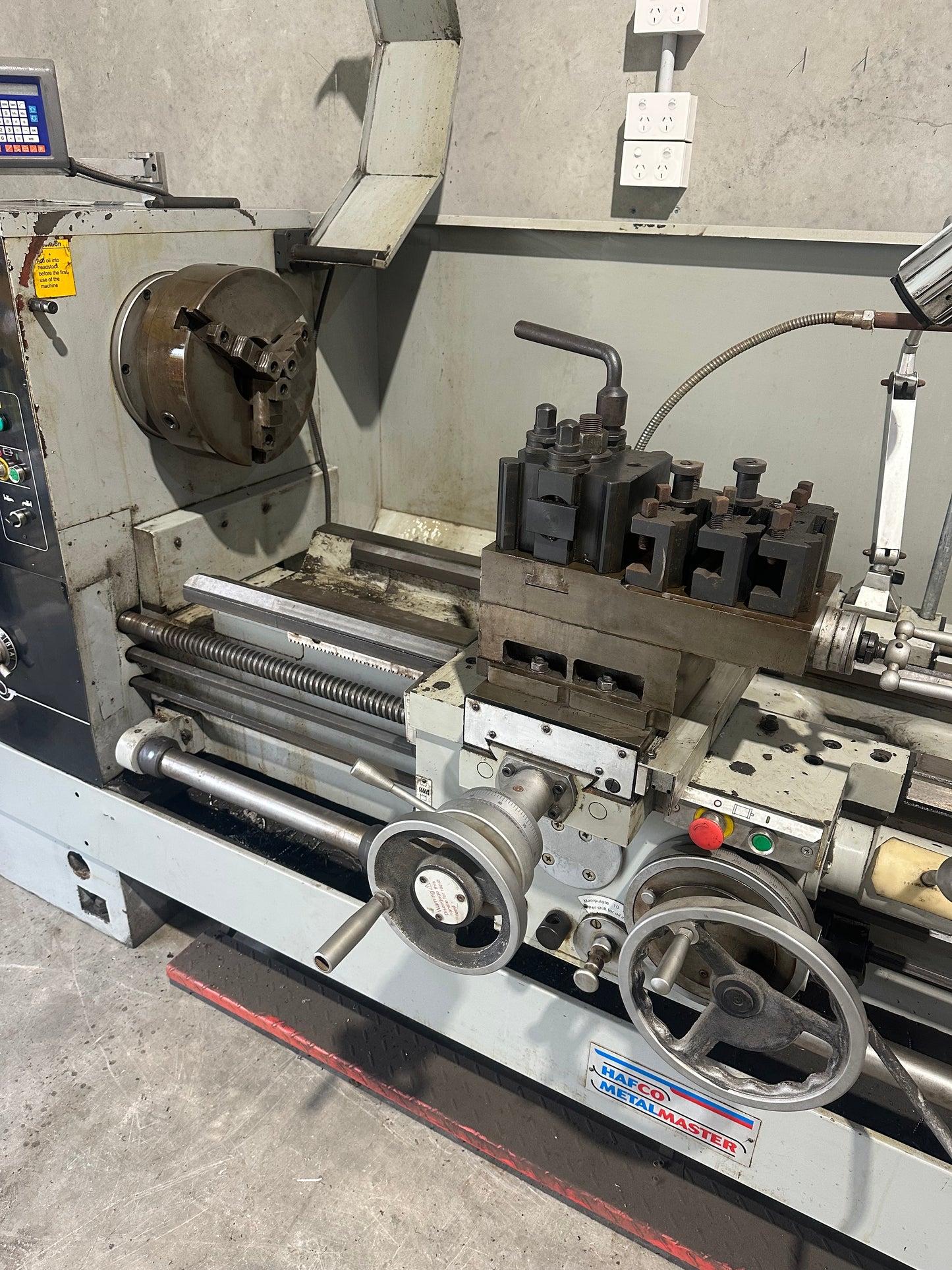Used HAFCO CK-100 Centre Lathe