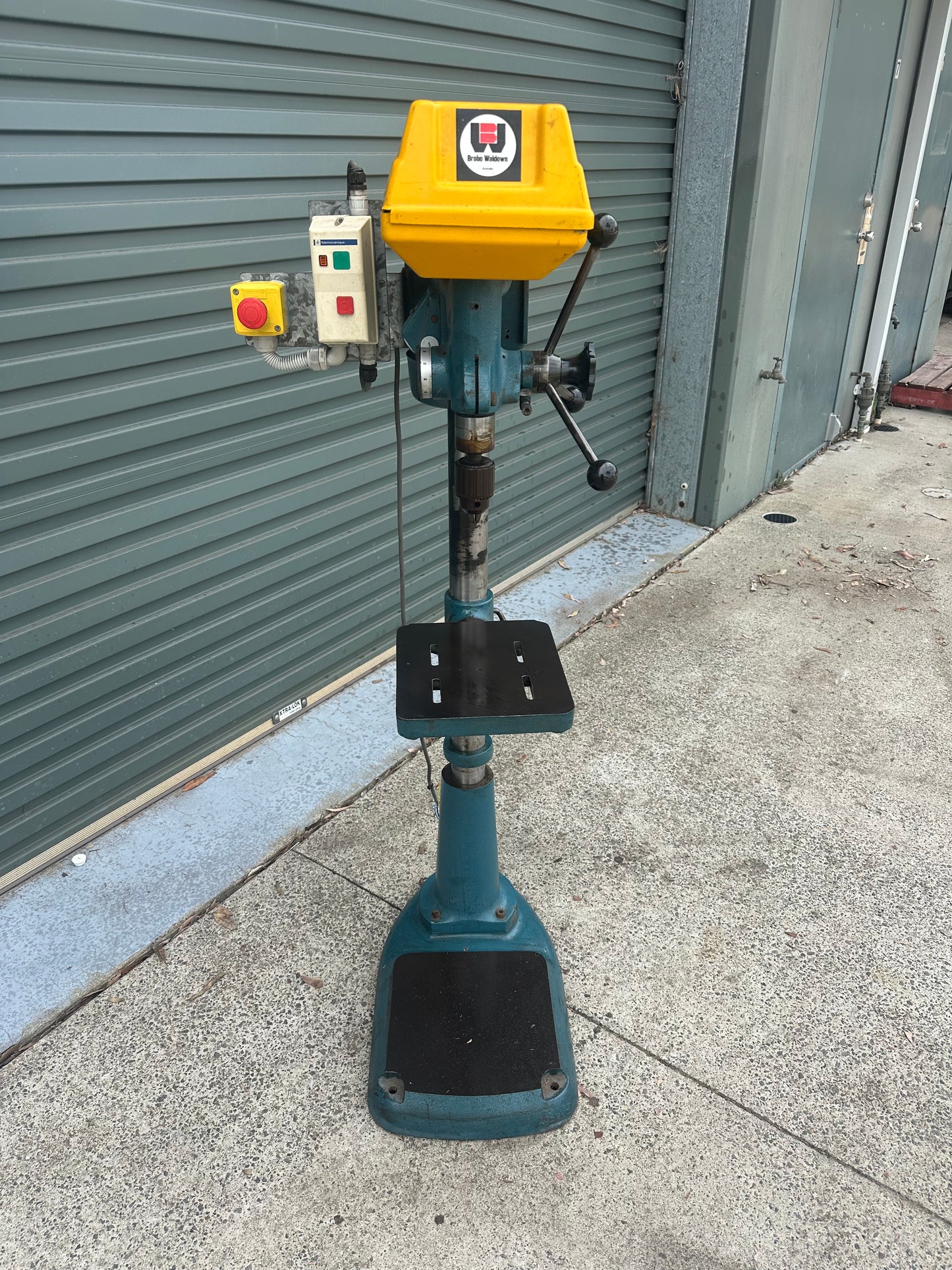 Used Brobo Waldown Work Max Pedestal Drill