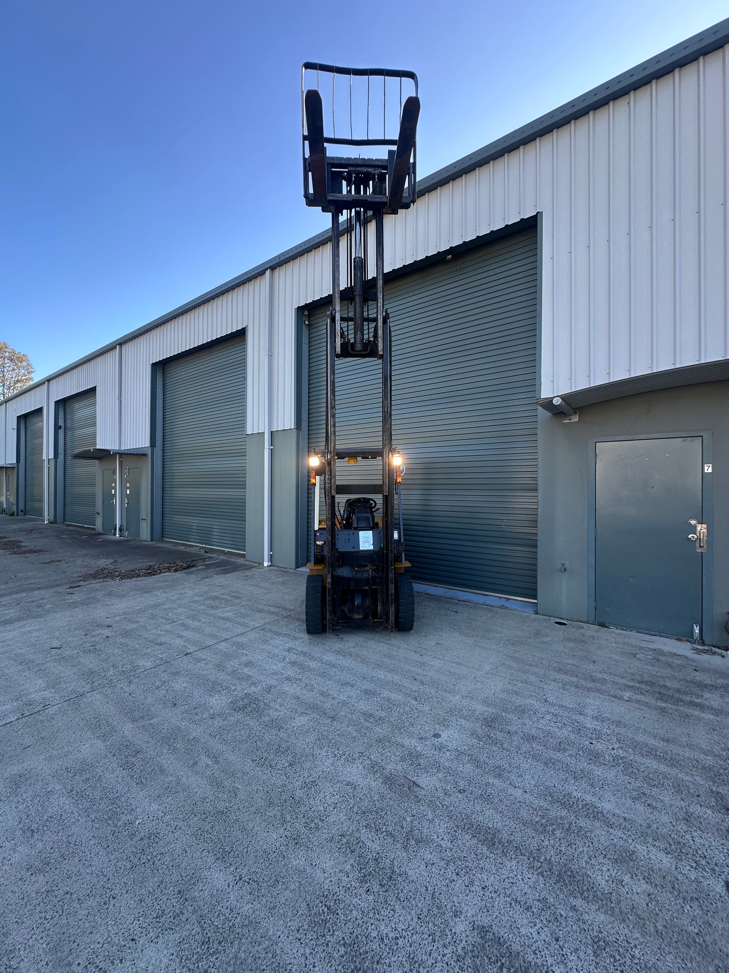 Used 2.5t TCM Petrol Forklift
