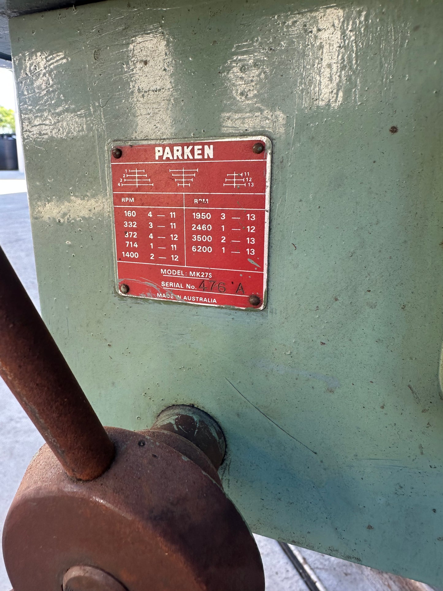 Used Parken 476A Drill Press