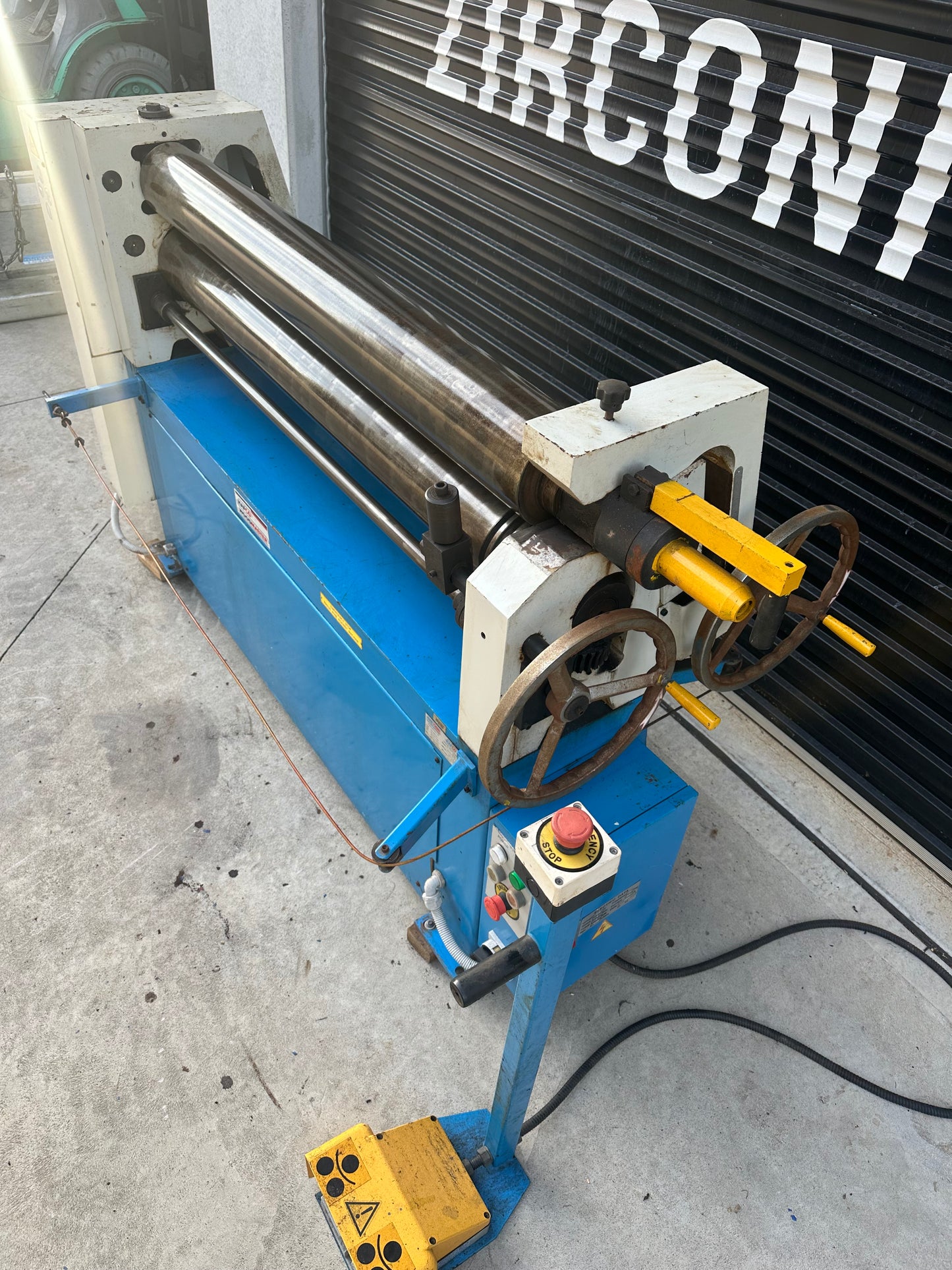 Used HAFCO PR-136 Plate Rollers