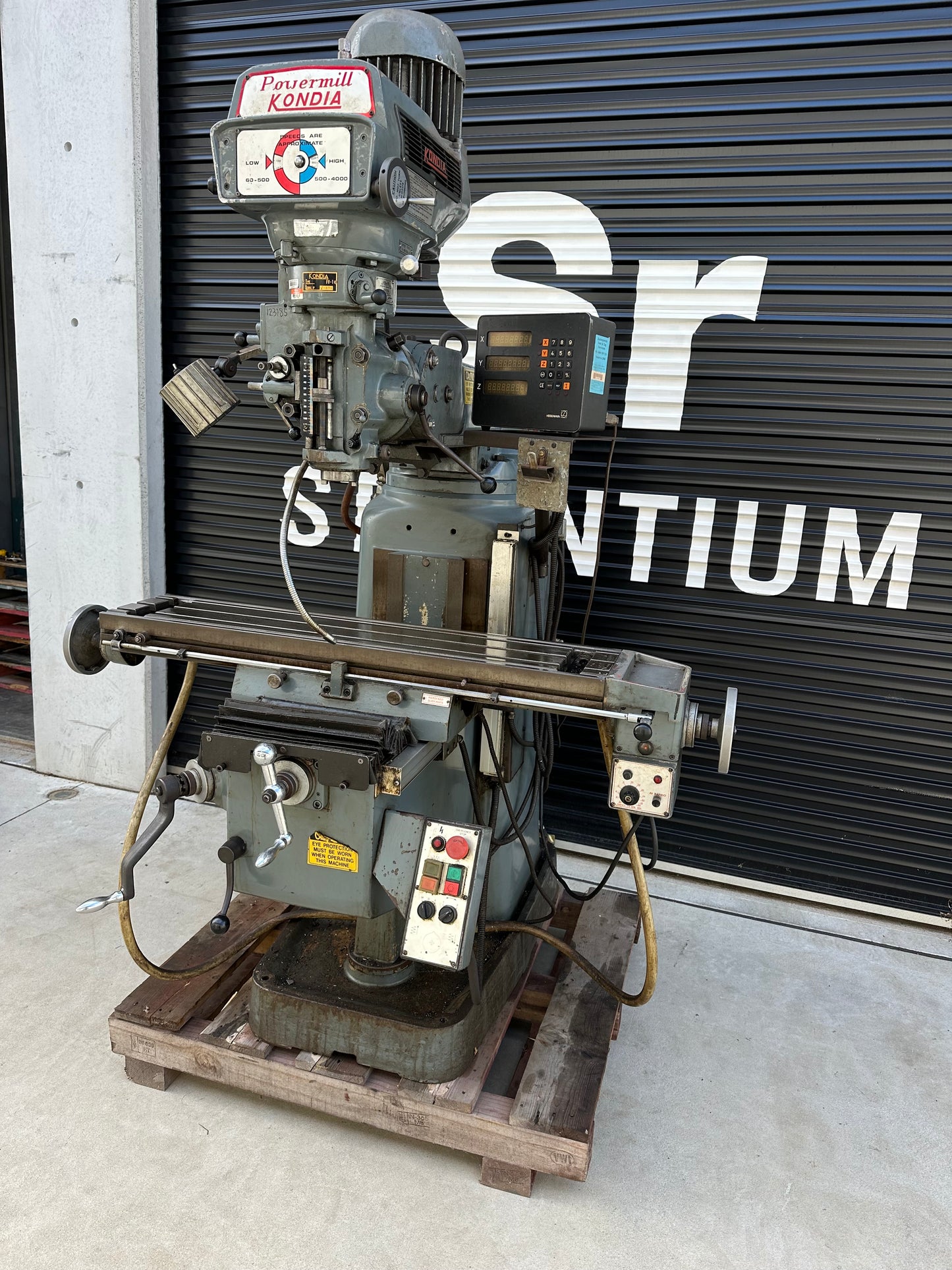 Used Kondia FV-1 Turret Milling Machine