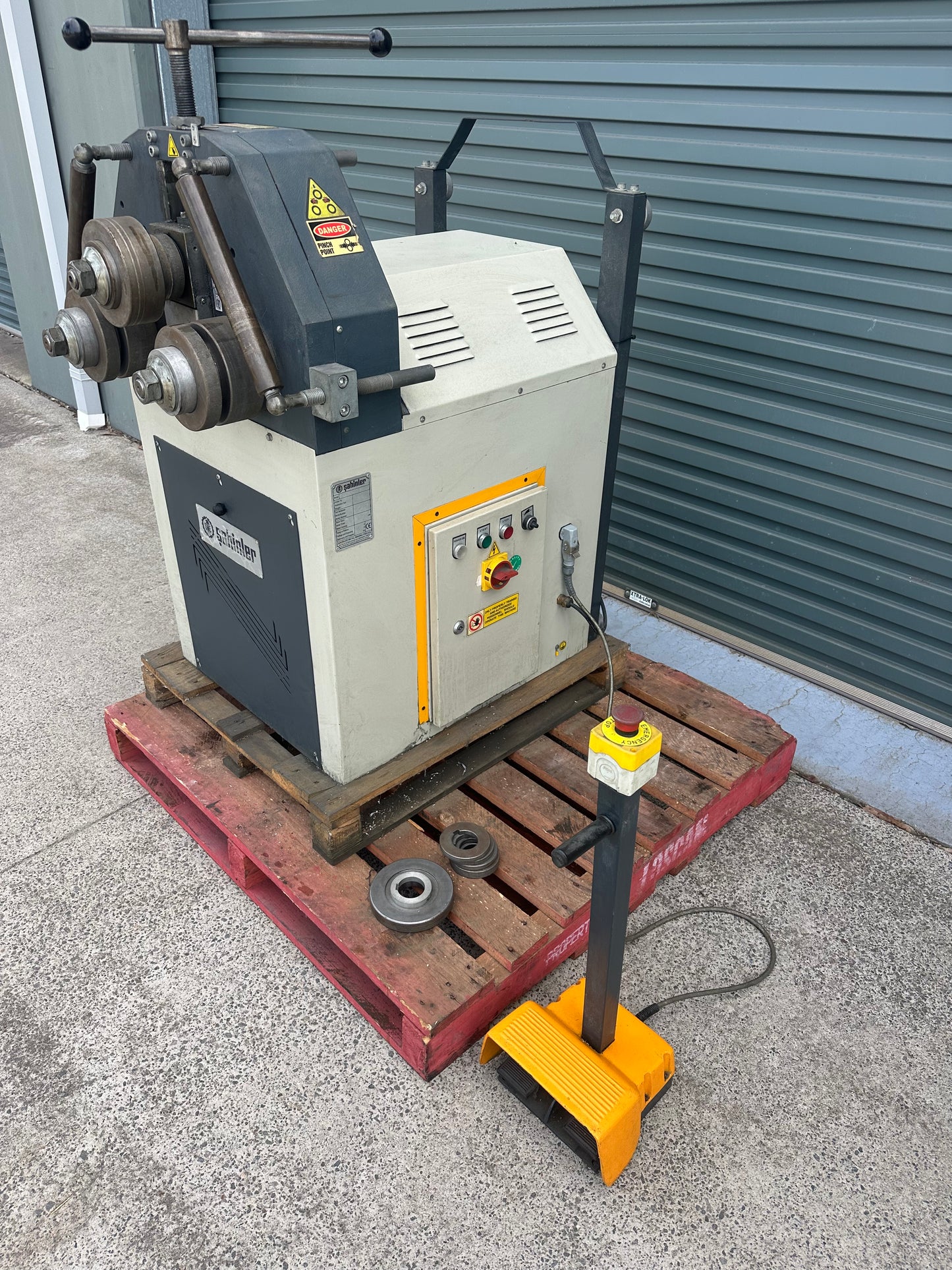 Used Sahinler PK-35F Section Rollers