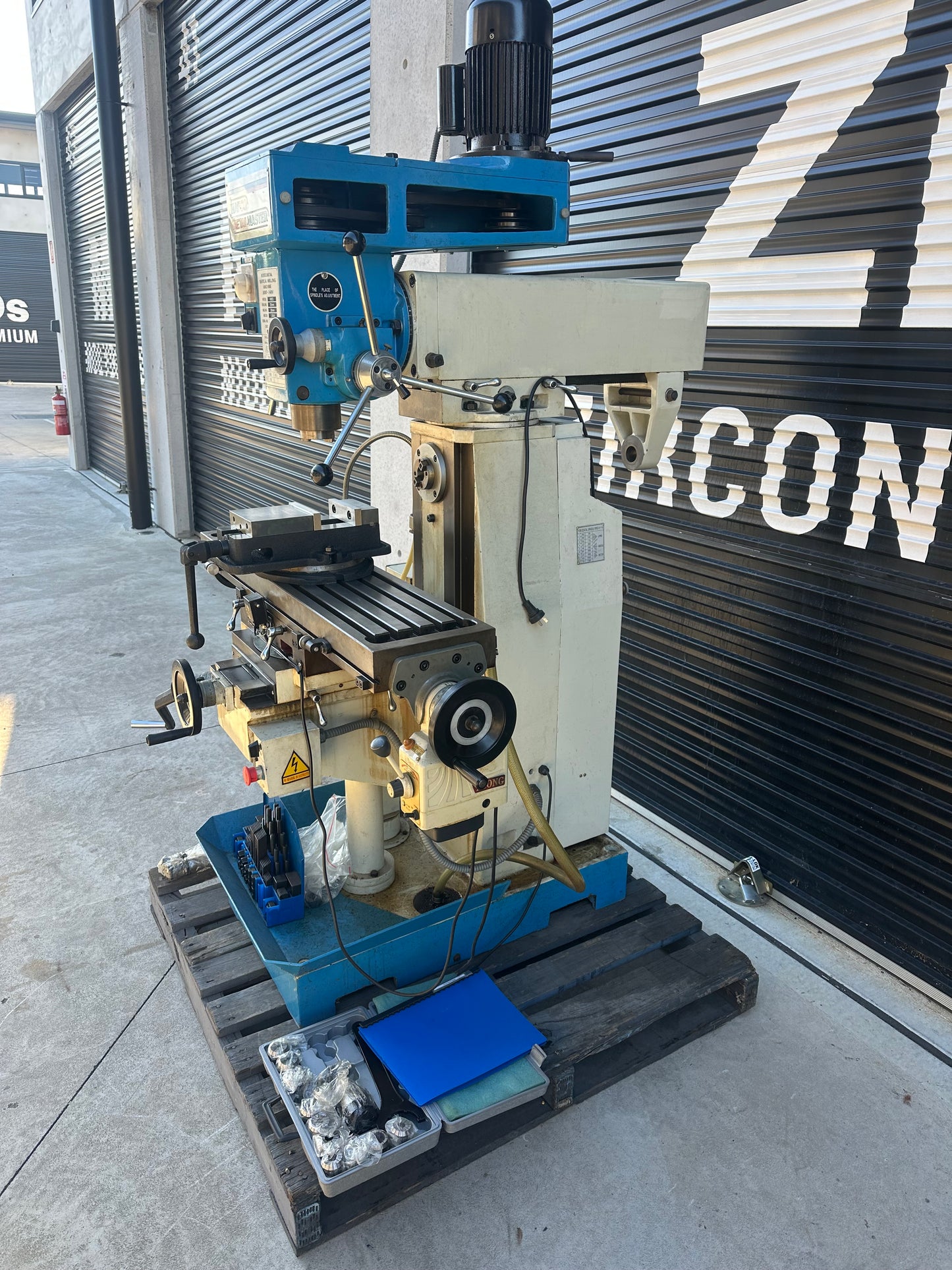 Used HAFCO HM52 240v Milling Machine