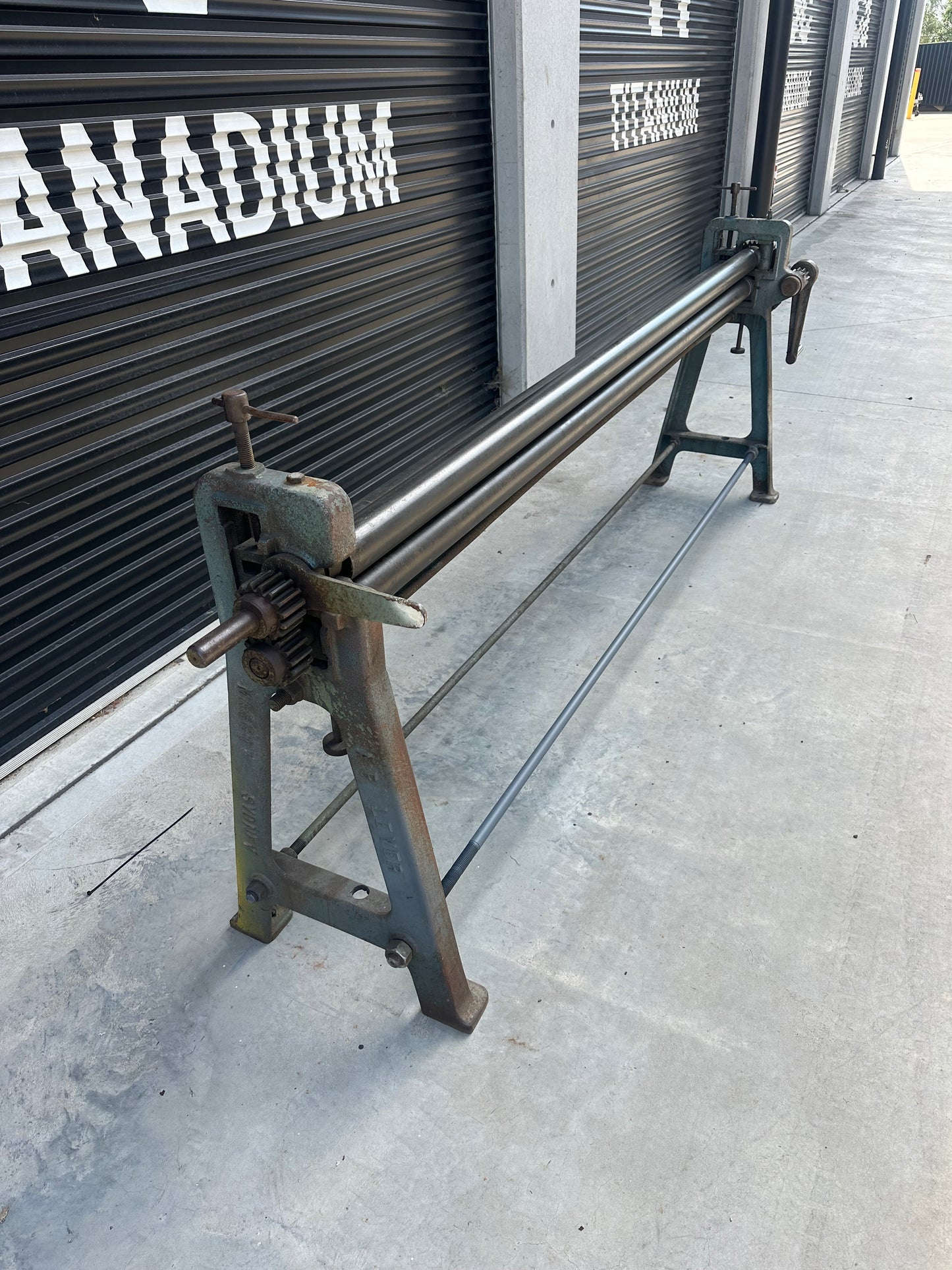 Used AP Lever 2400mm Sheet Metal Rollers