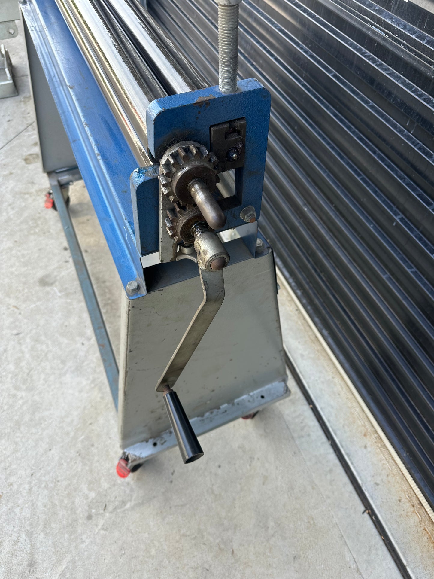 Used Bramley 2.5X50 Manual Sheet Metal Rolls