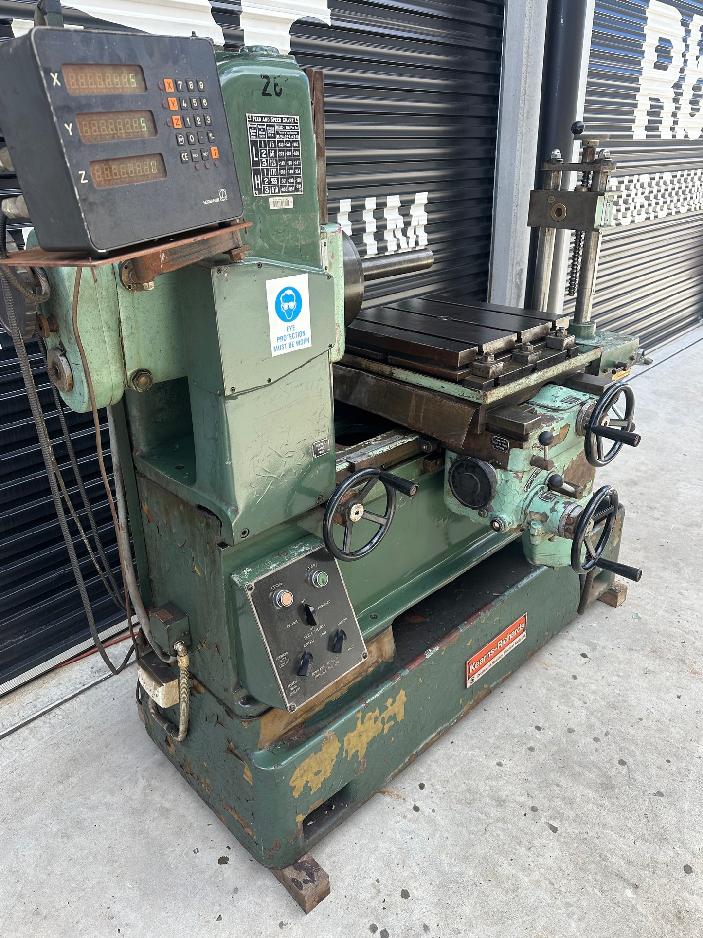 Used Kearns-Richards S-Type Horizontal Borer