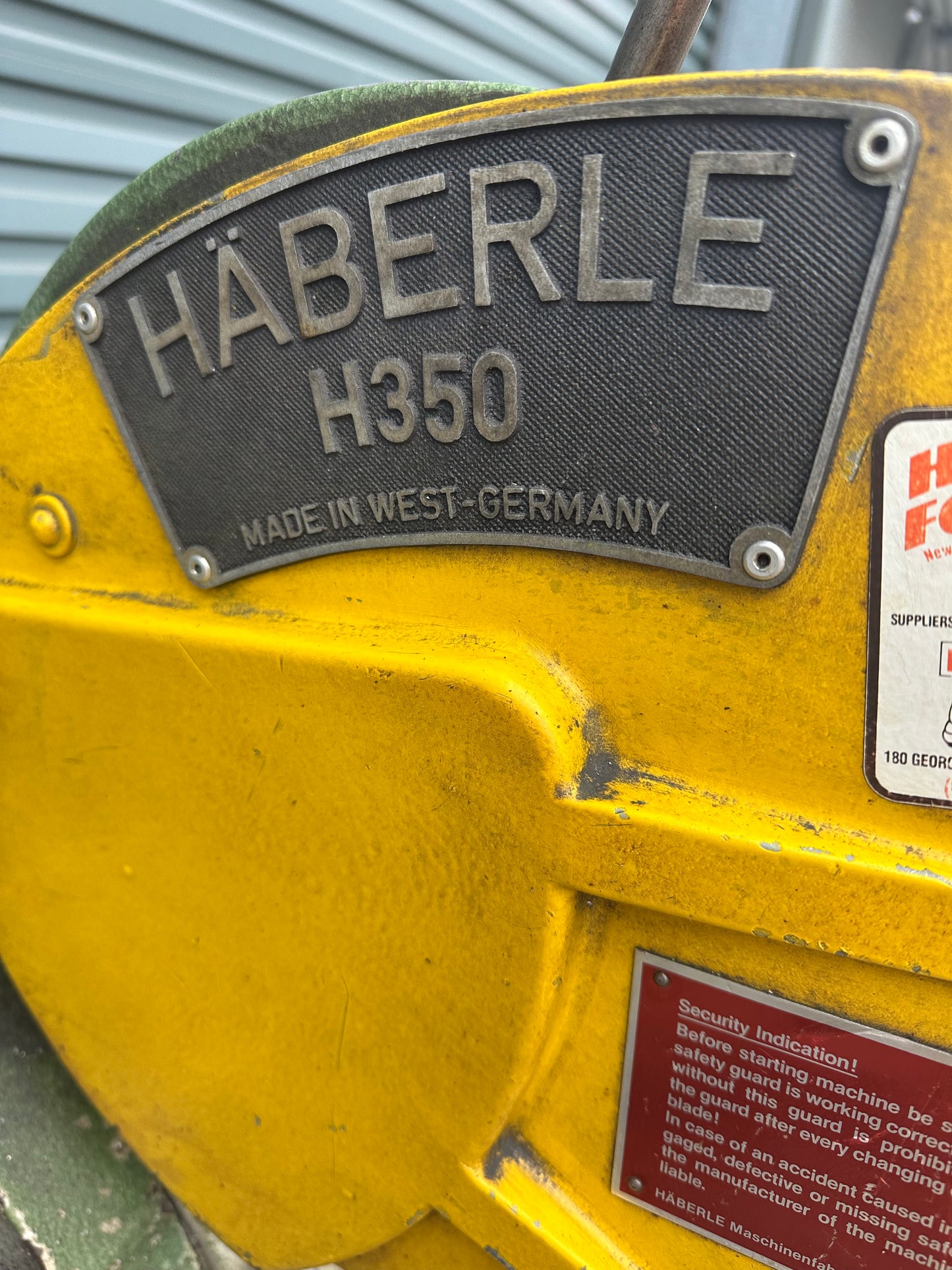 Used Haberle H350 Coldsaw