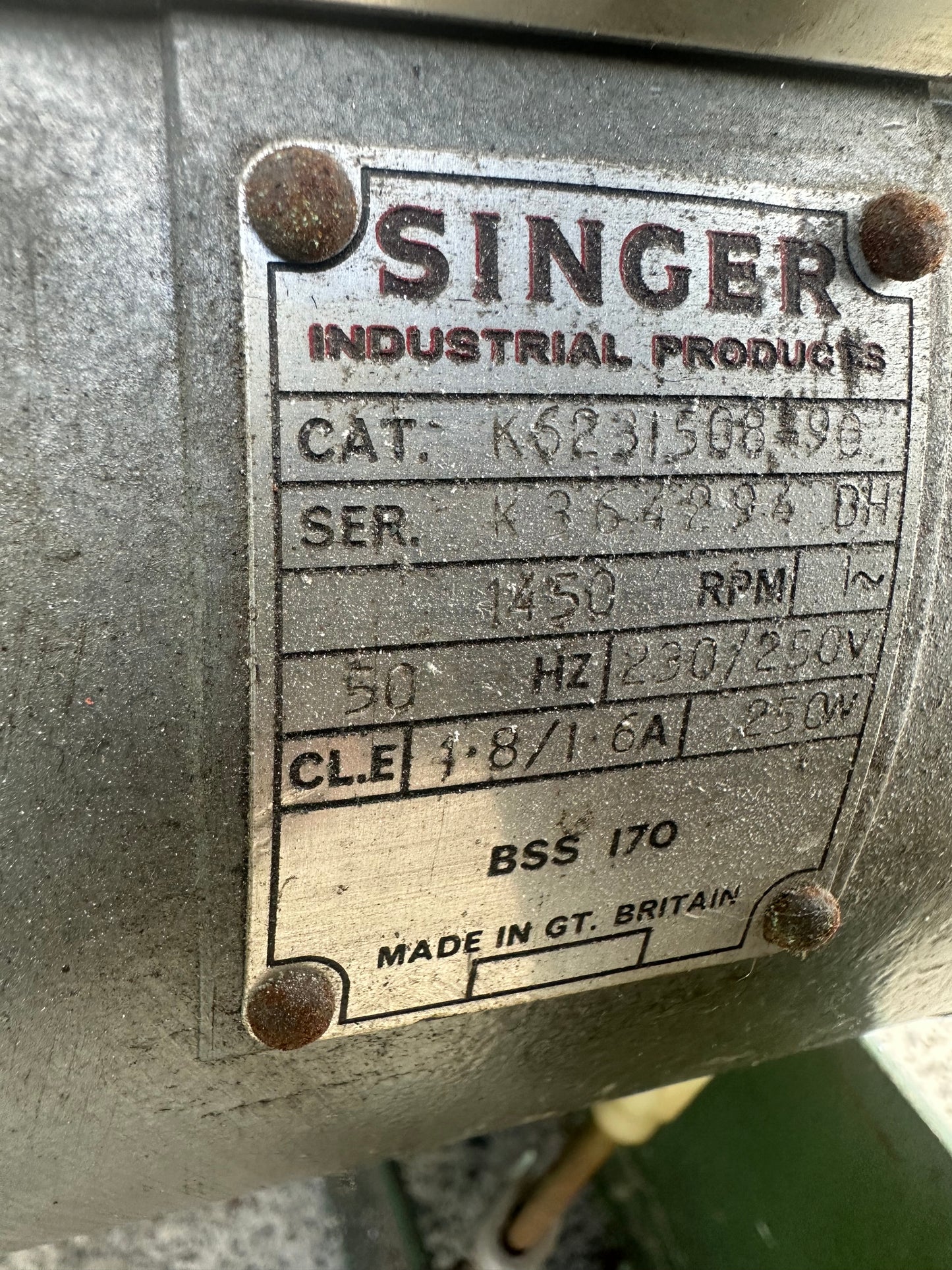 Used 240v Rotating Machine