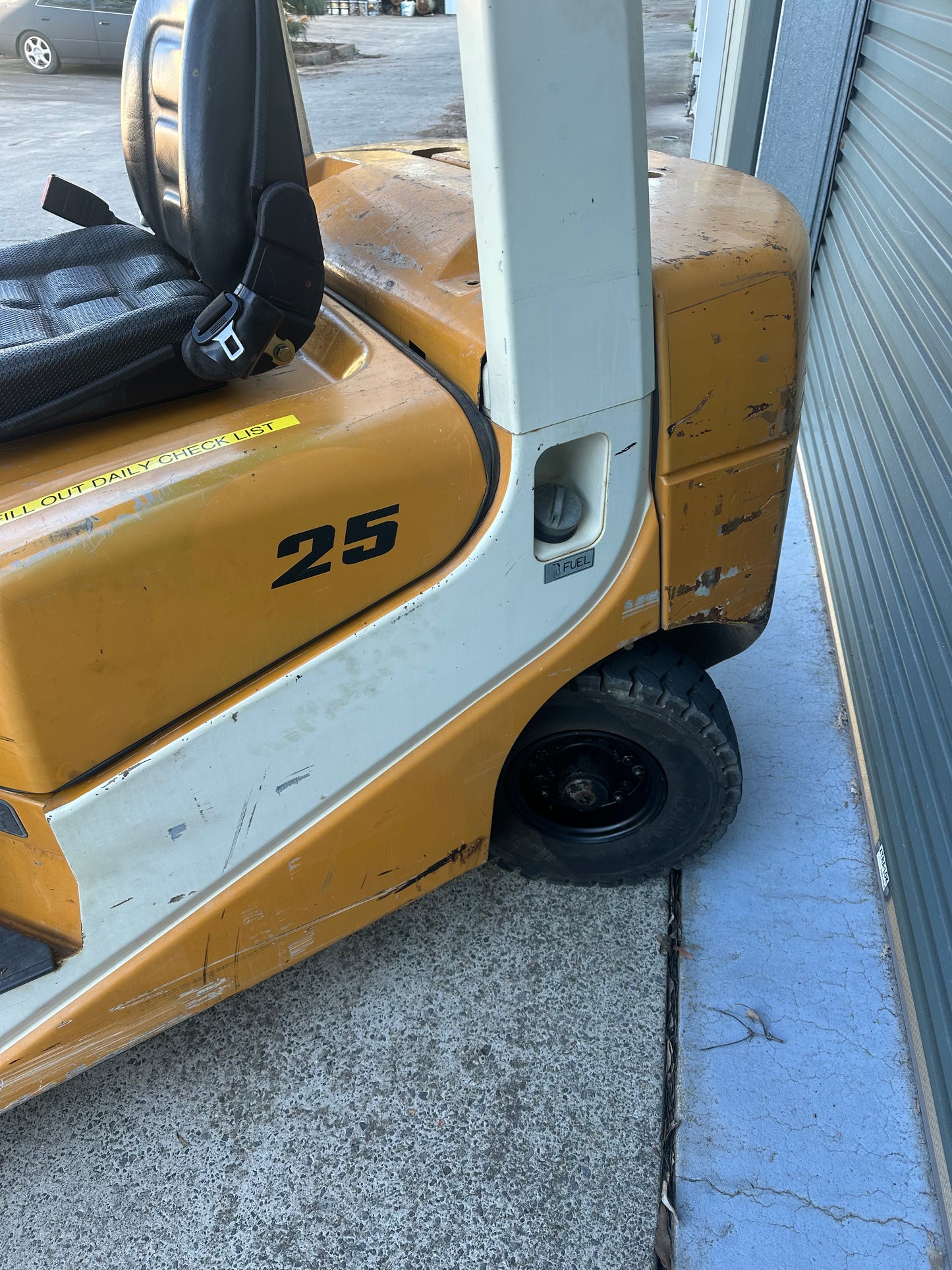 Used 2.5t TCM Petrol Forklift
