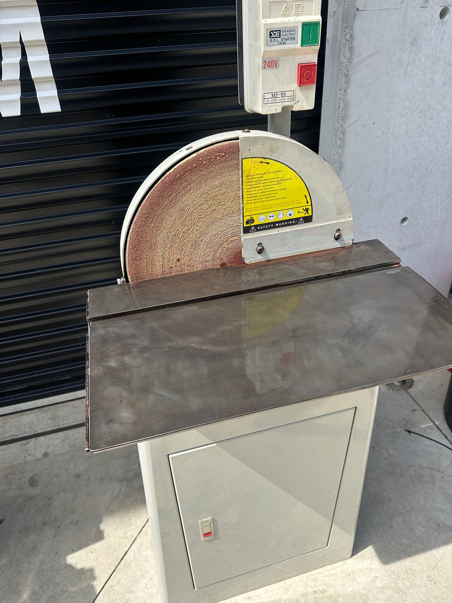 Used HAFCO DS-15S Pedestal Disk Sander