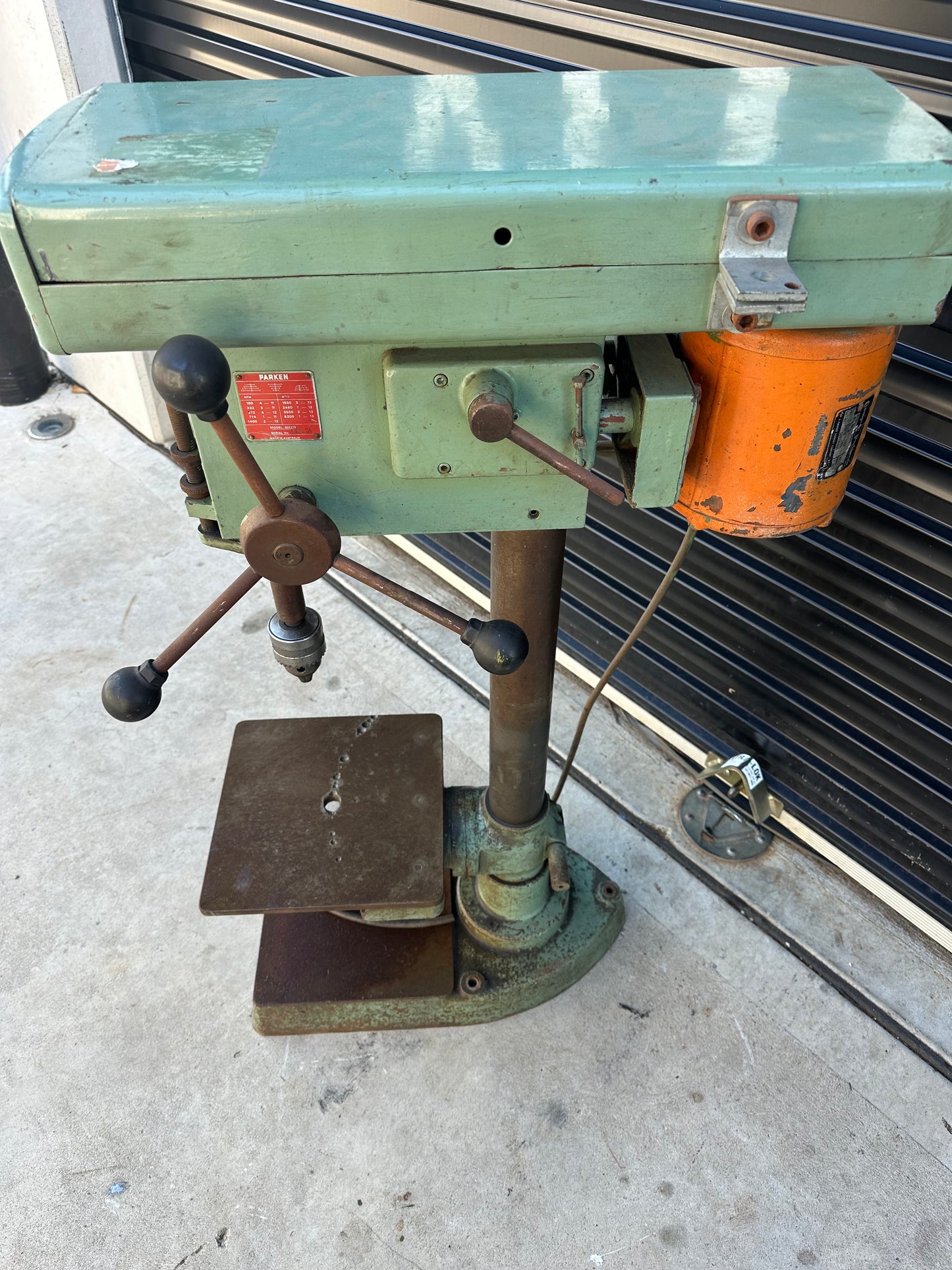 Used Parken 476A Drill Press