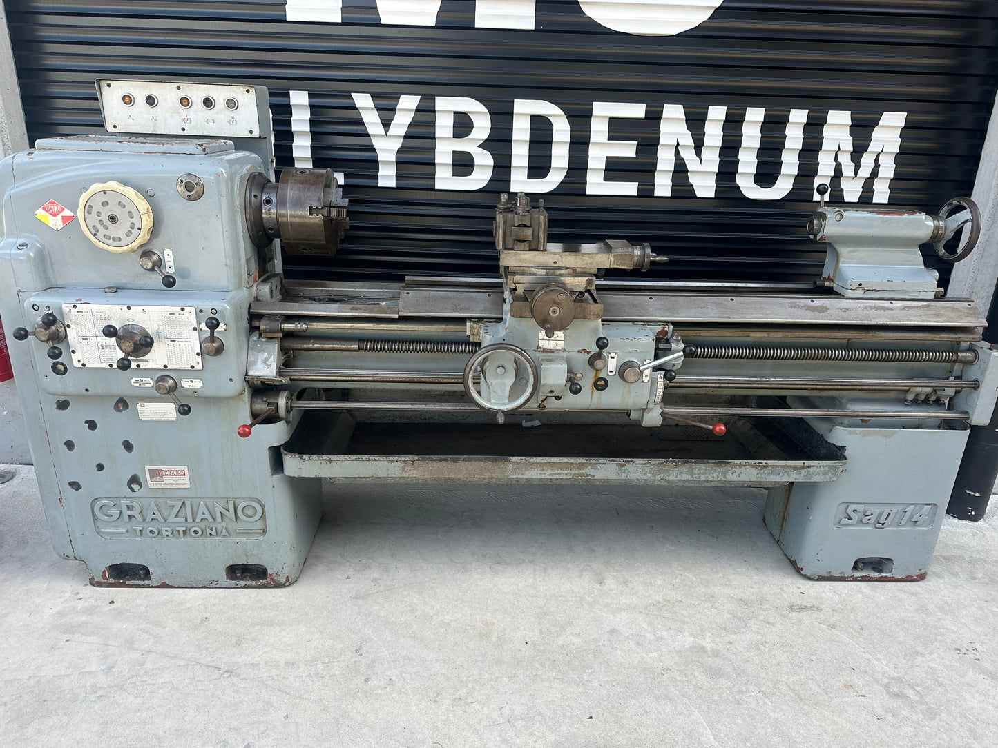 Used Graziano SAG14 Centre Lathe