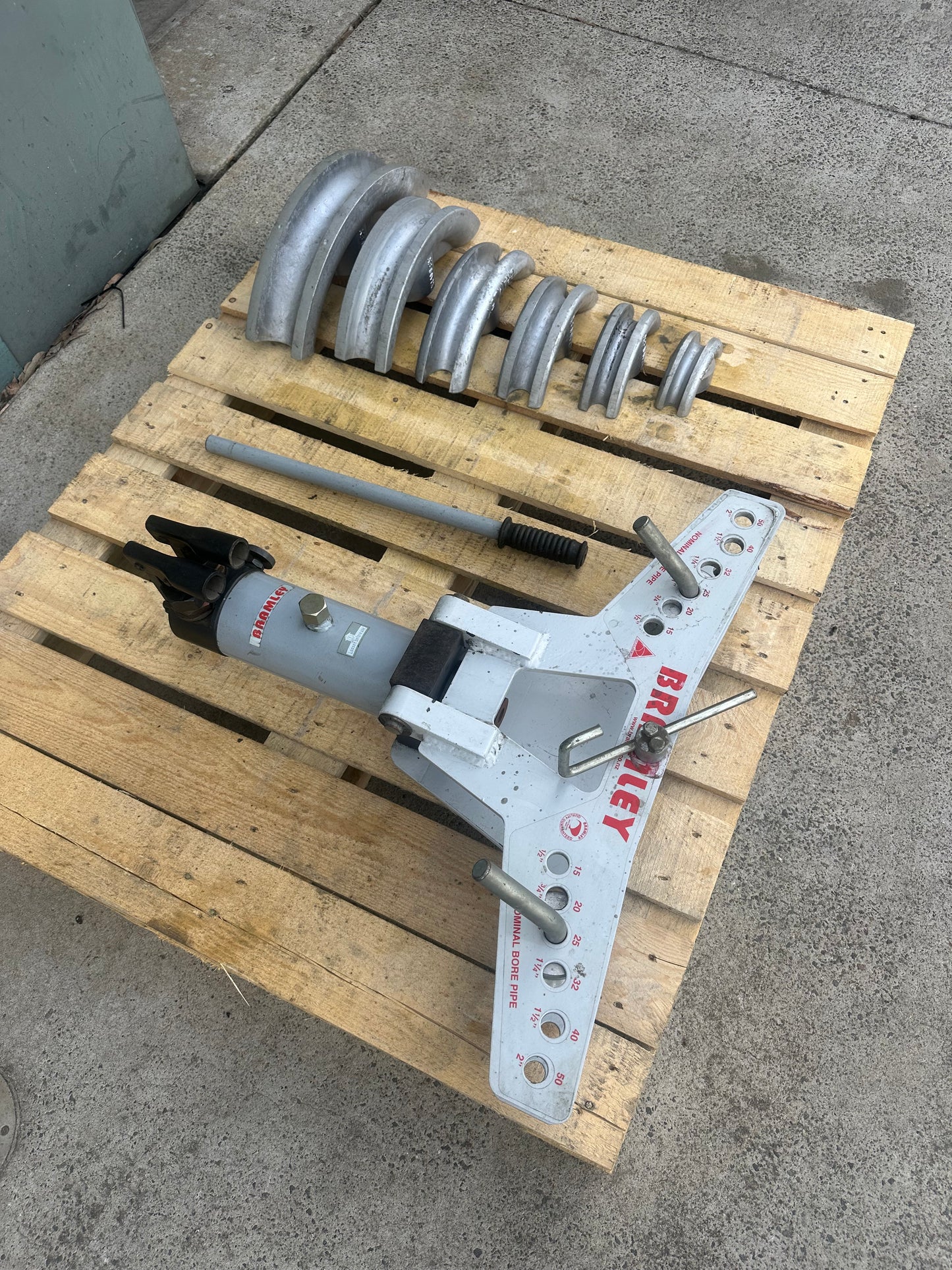 Used Bramley PB-2 Hydraulic Pipe Bender