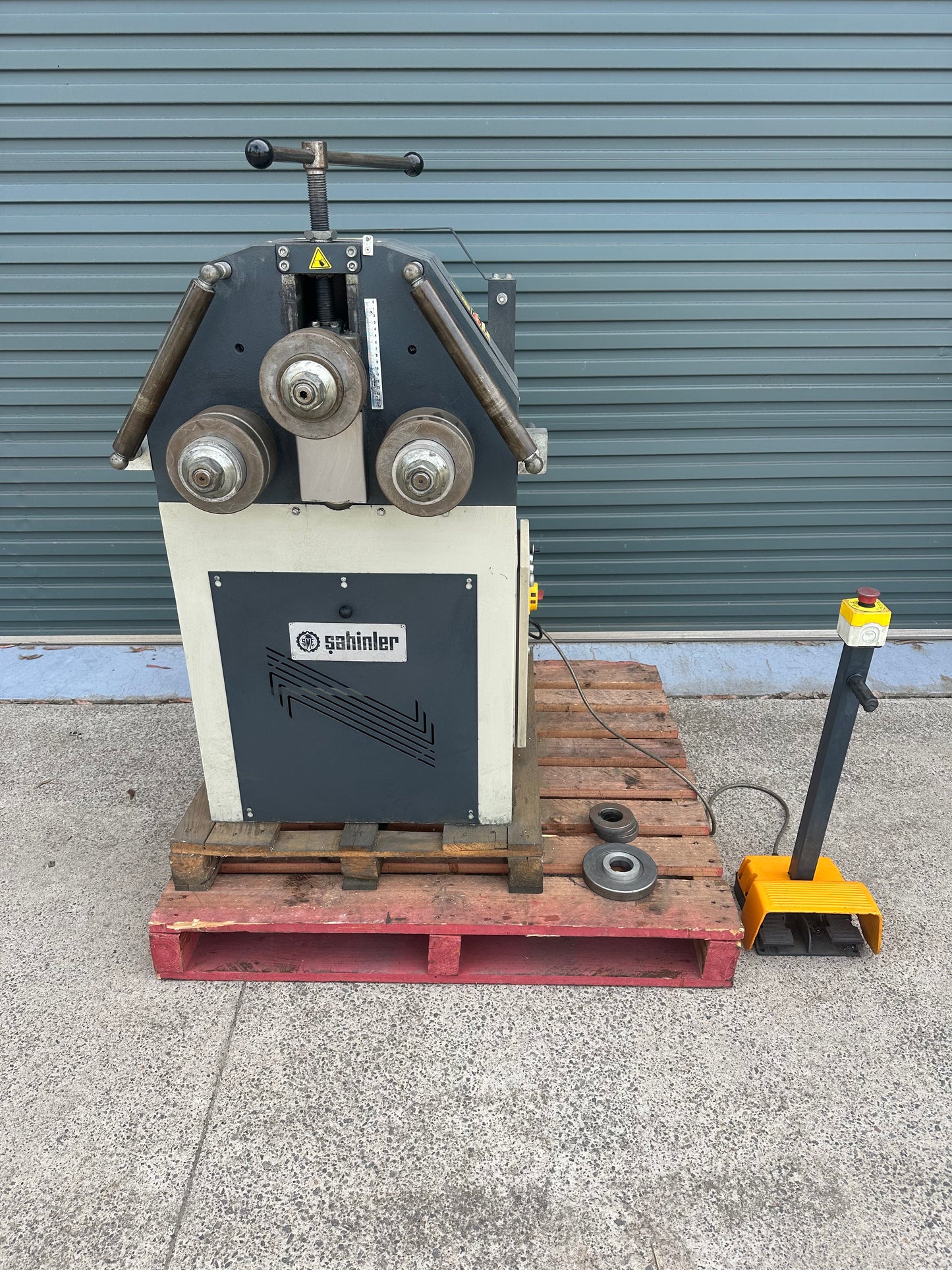 Used Sahinler PK-35F Section Rollers