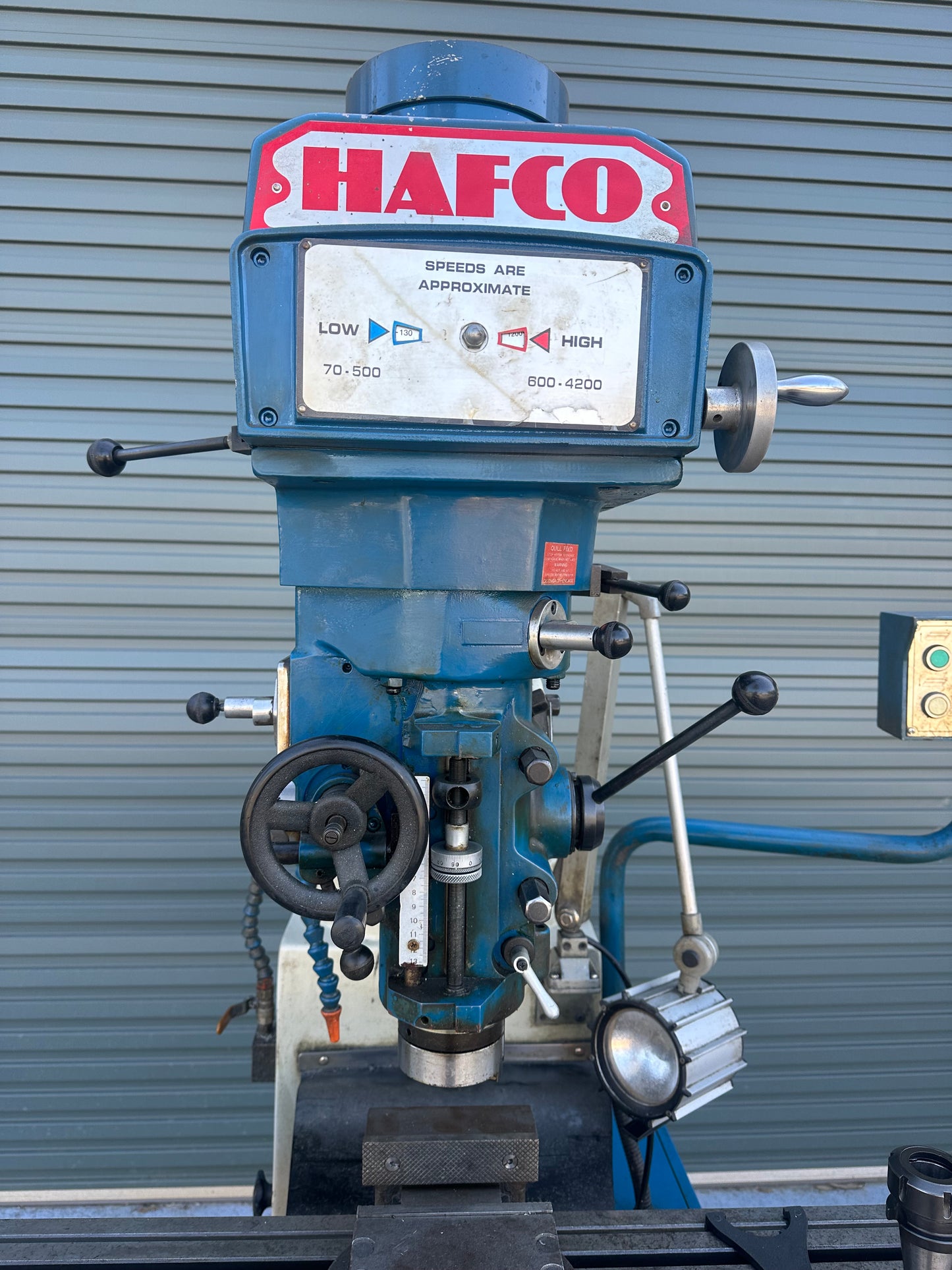 Used HAFCO BM-50VE Turret Milling Machine