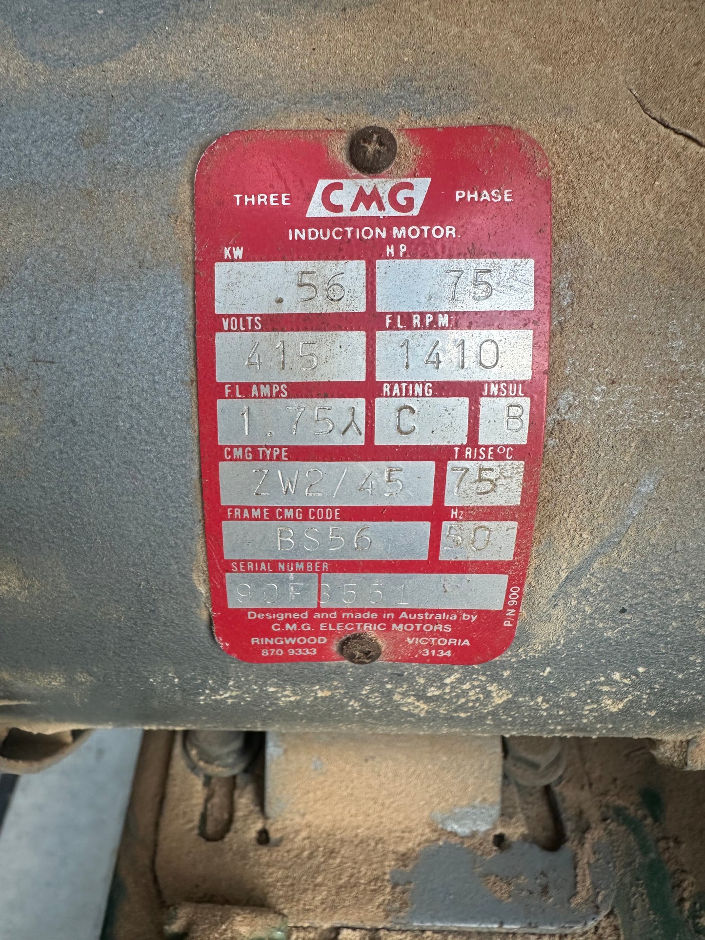 Used Woodfast 400 Vertical Bandsaw