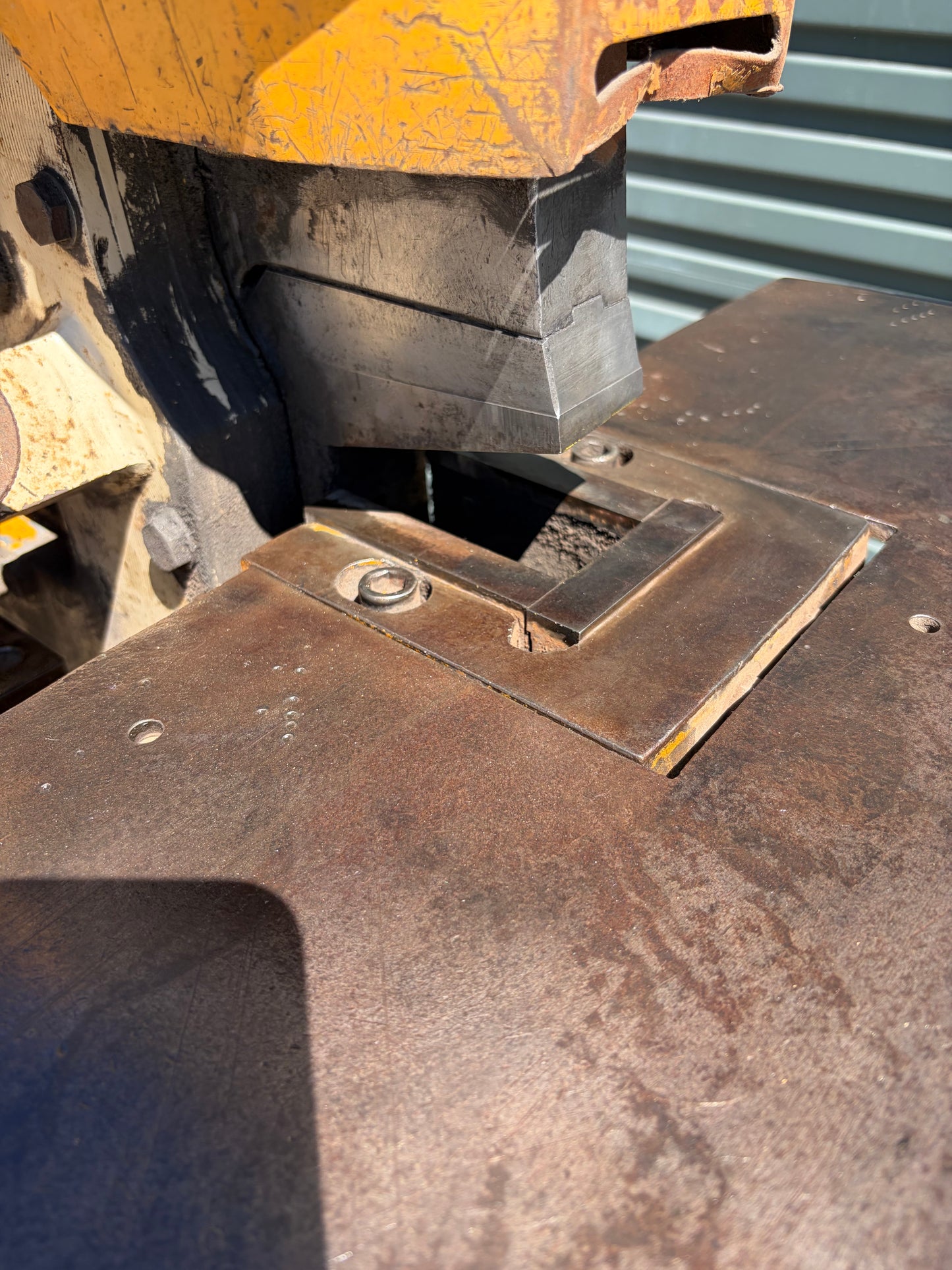 Used GEKA Hydracrop 50-S Hydraulic Punch and Shear