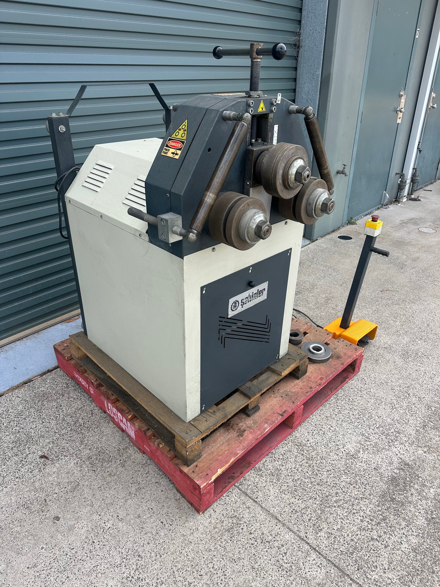 Used Sahinler PK-35F Section Rollers