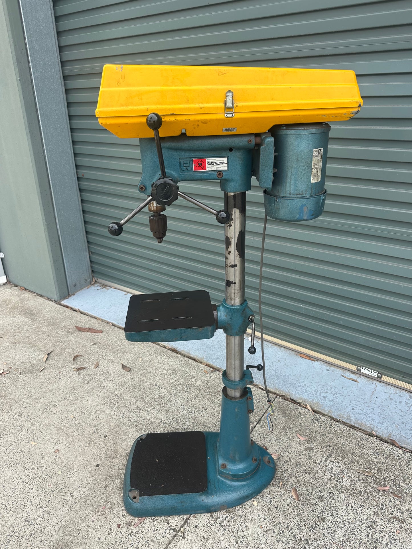 Used Brobo Waldown Work Max Pedestal Drill