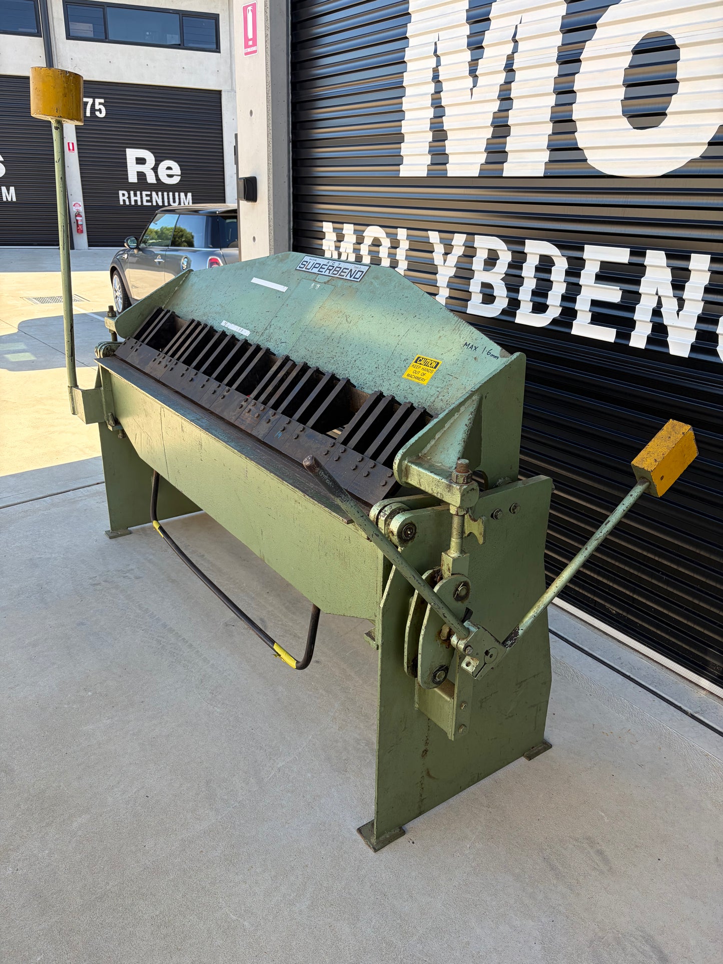 Used ACY Superbend Manual Panbrake