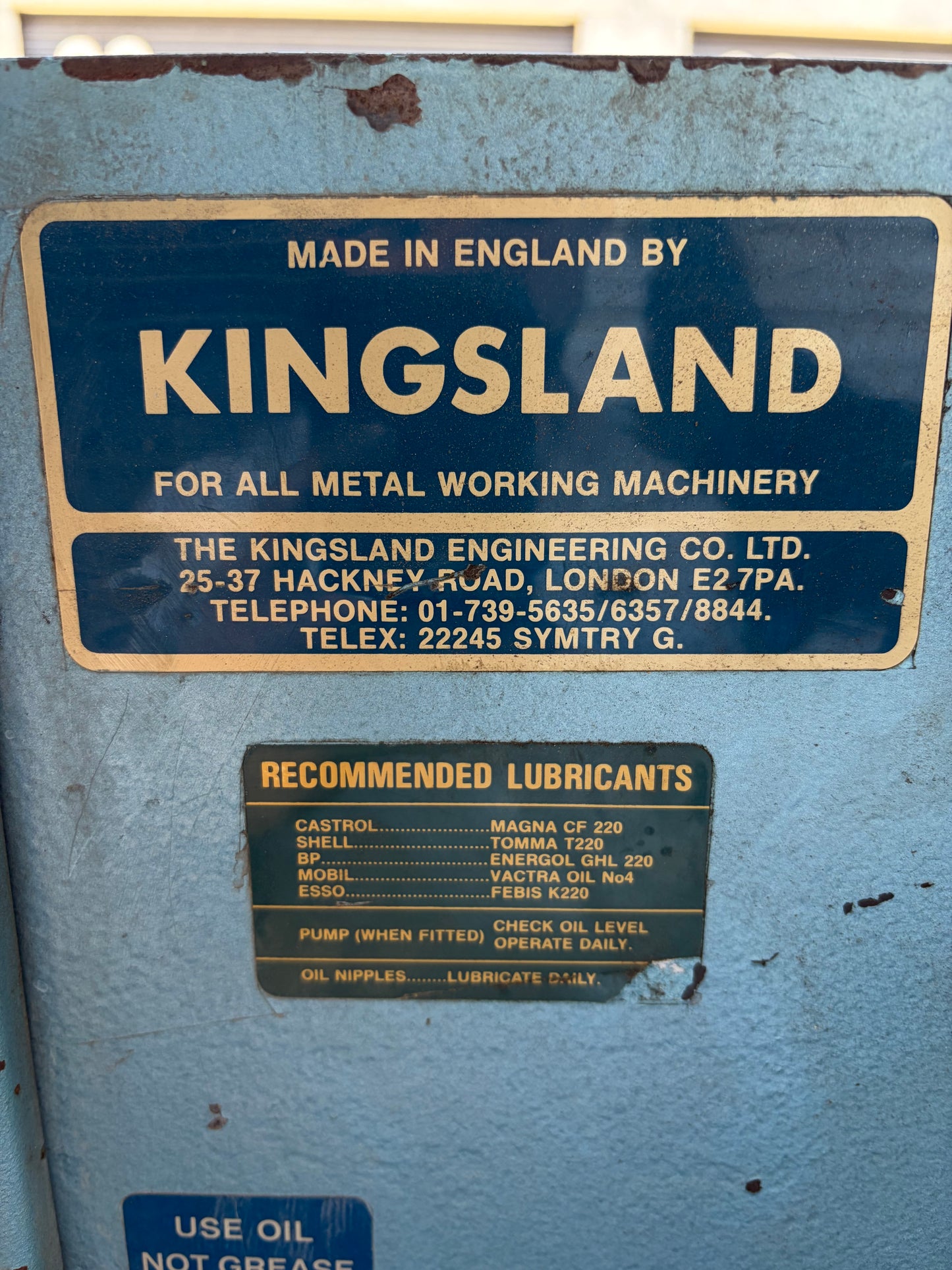 Used Kingsland 35XA Hydraulic Punch and Shear