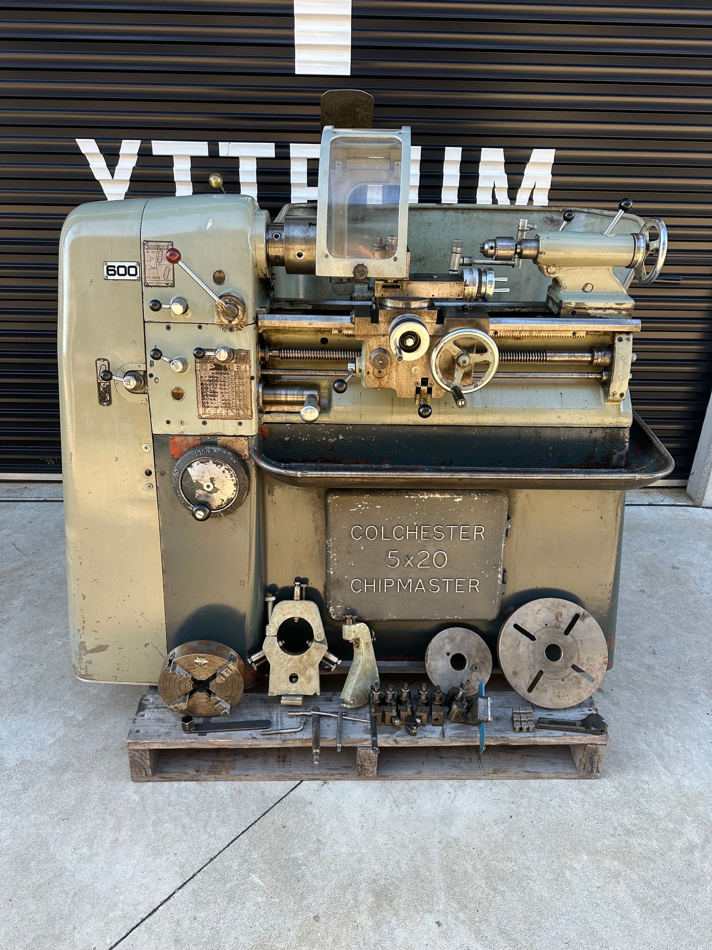 Used Colchester Chipmaster 5x20 Toolroom Lathe #2
