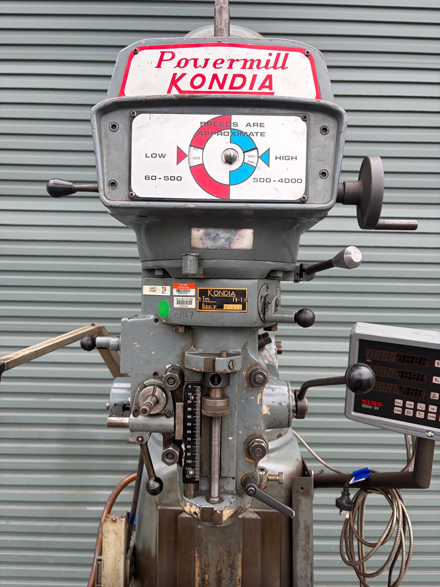 Used Kondia FV-1 Powermill Turret Milling Machine