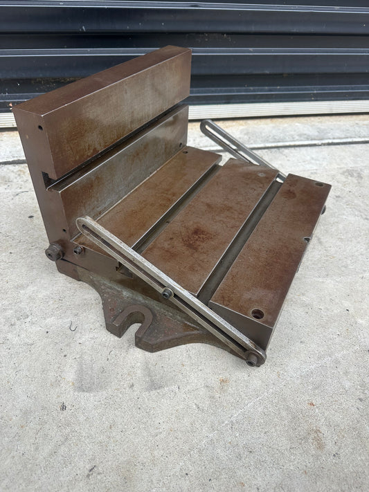 Used Bridgeport Tri-Sine Adjustable Angle Plate