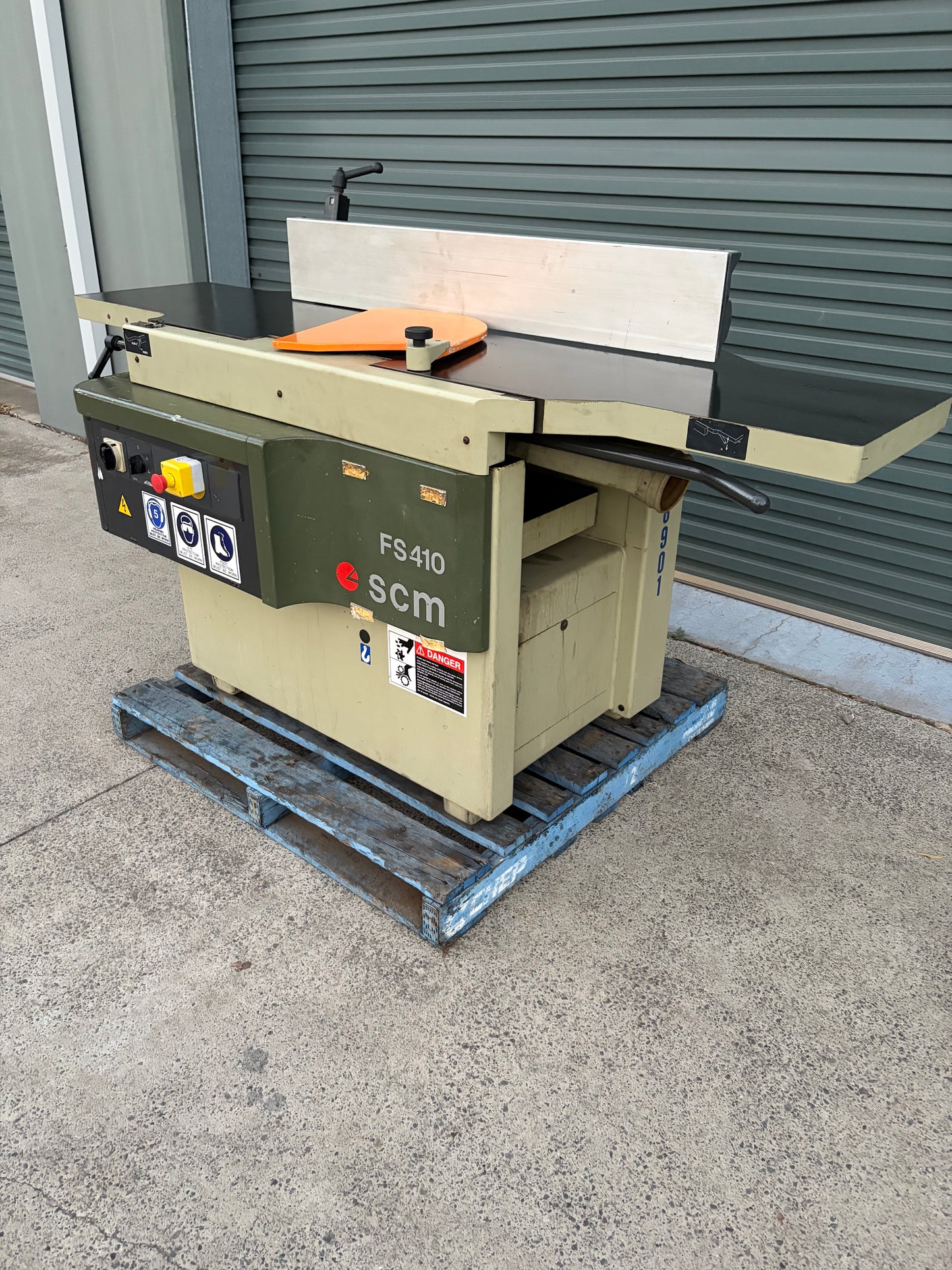 Used SCM FS410 Thicknesser Planer and Surfacer