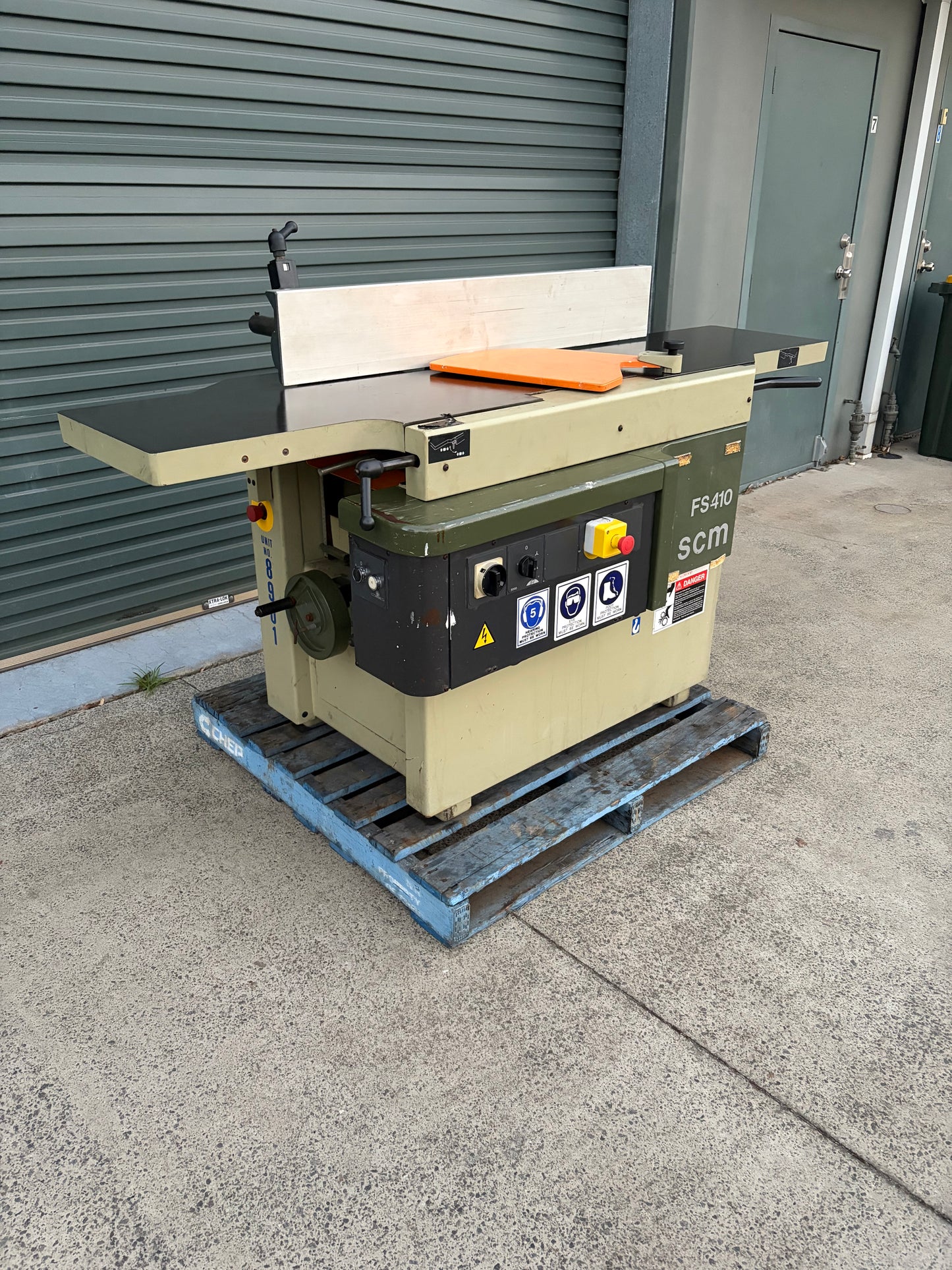 Used SCM FS410 Thicknesser Planer and Surfacer