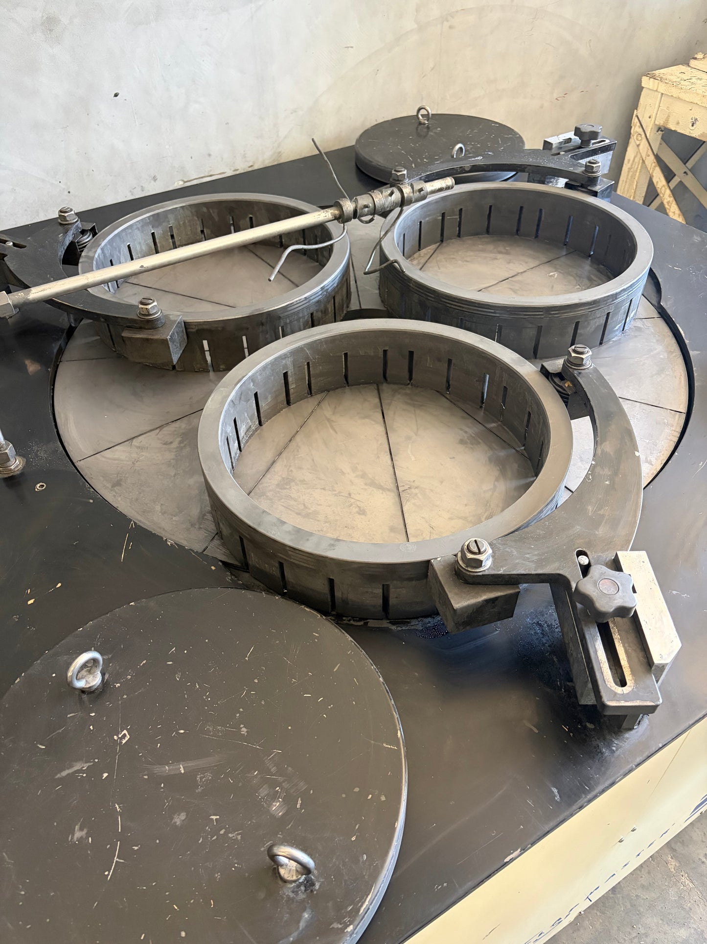 Used Lapmaster Model 36 3-Ring Lapping Machine