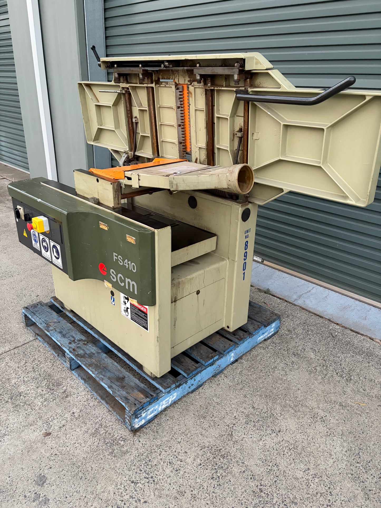 Used SCM FS410 Thicknesser Planer and Surfacer