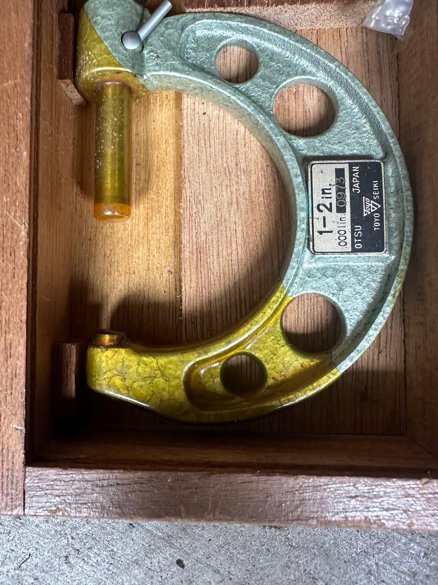 Used 0-2” Toyo Seiki Micrometer