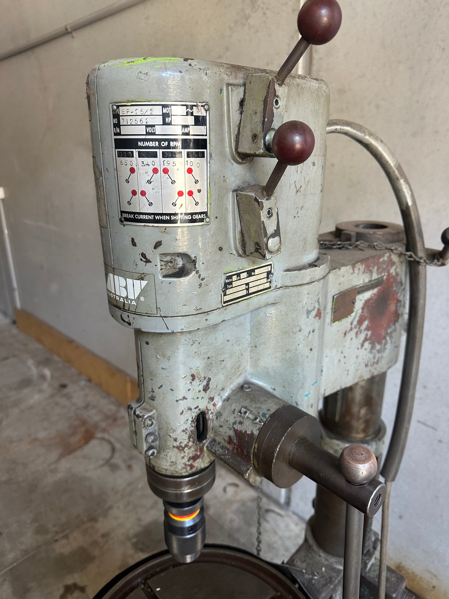 Used Nider Geared Head Drill Press