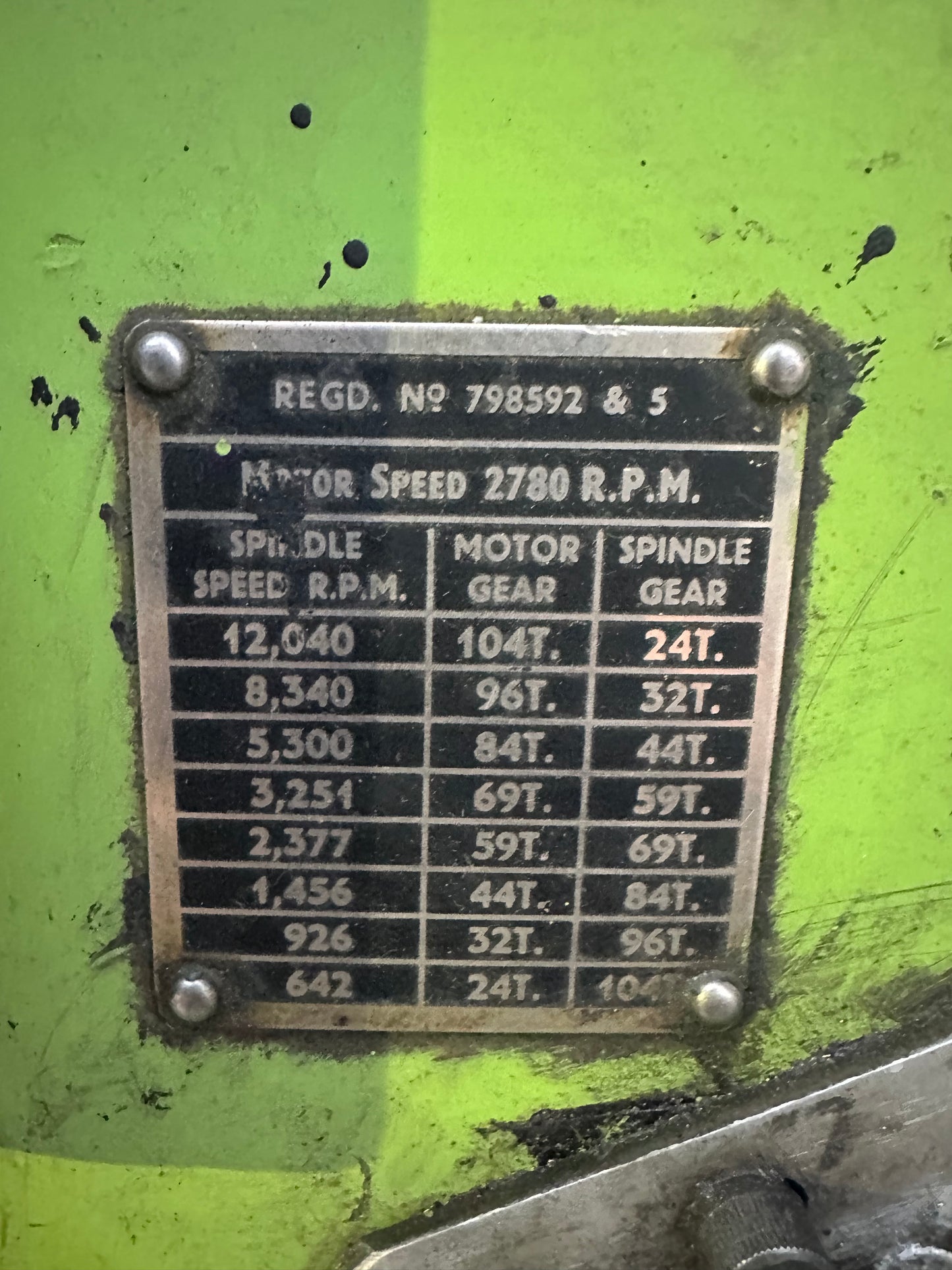 Used Corona High Speed Drill