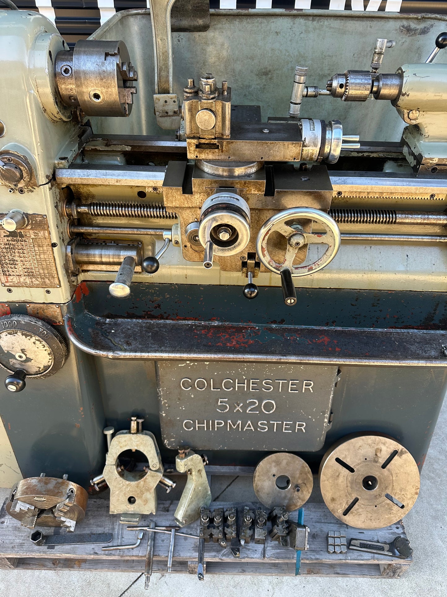 Used Colchester Chipmaster 5x20 Toolroom Lathe #2