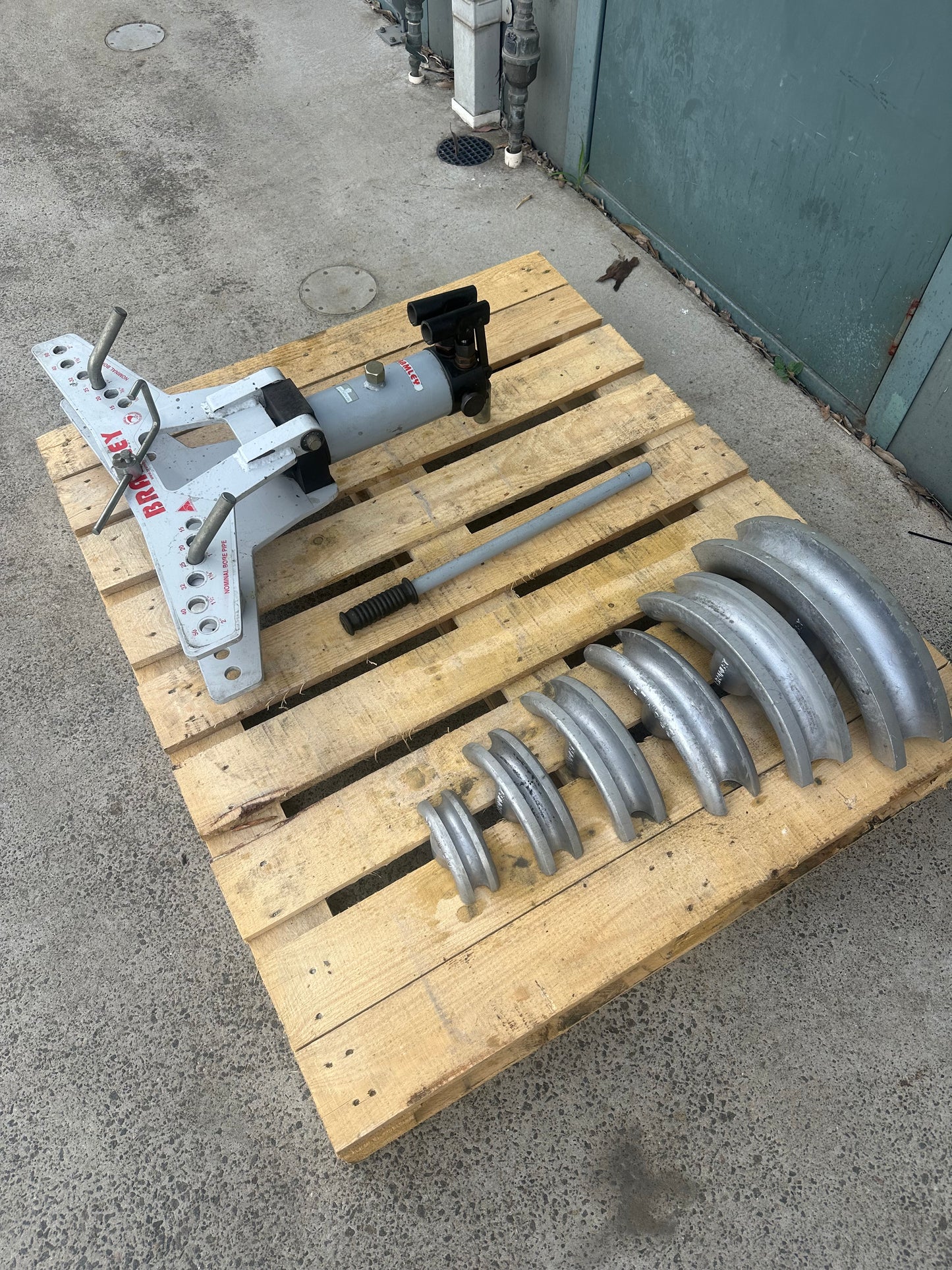 Used Bramley PB-2 Hydraulic Pipe Bender