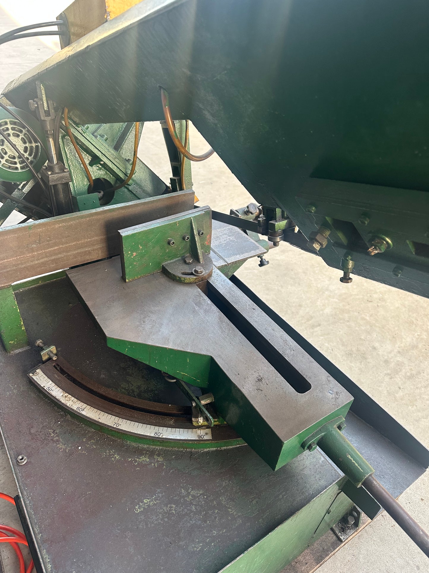 Used HAFCO BS-10s Swivel Head Horizontal Bandsaw