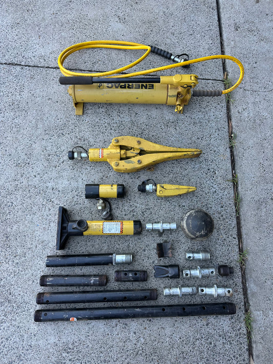 Used Enerpac Maintenance Manual Porta-Power Hydraulic Kit
