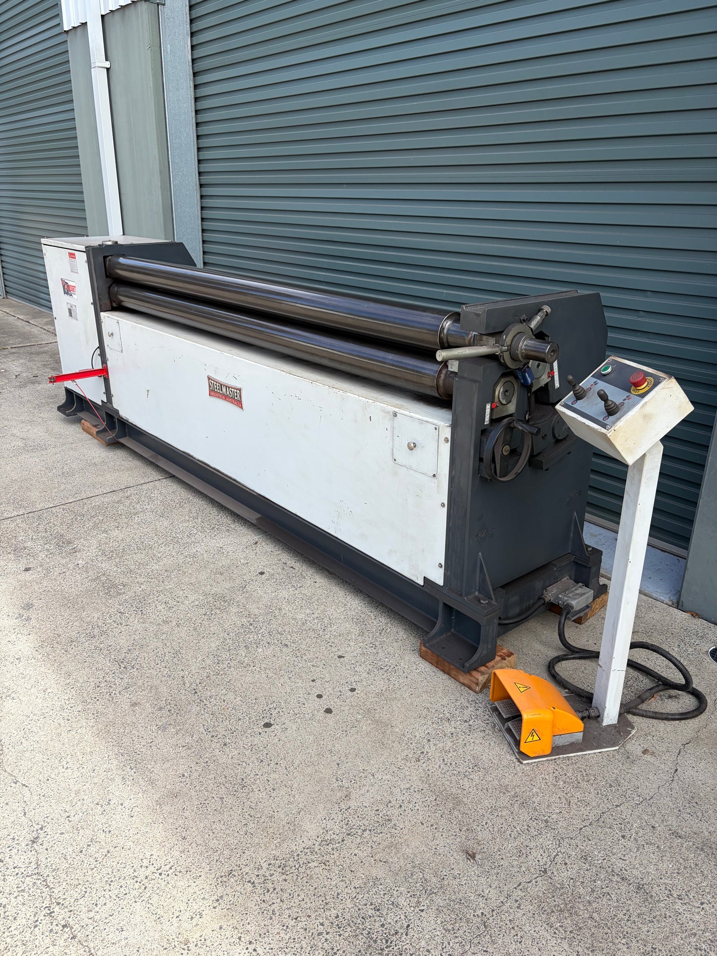 Used Asset Steelmaster SM-S2504 Plate Rollers