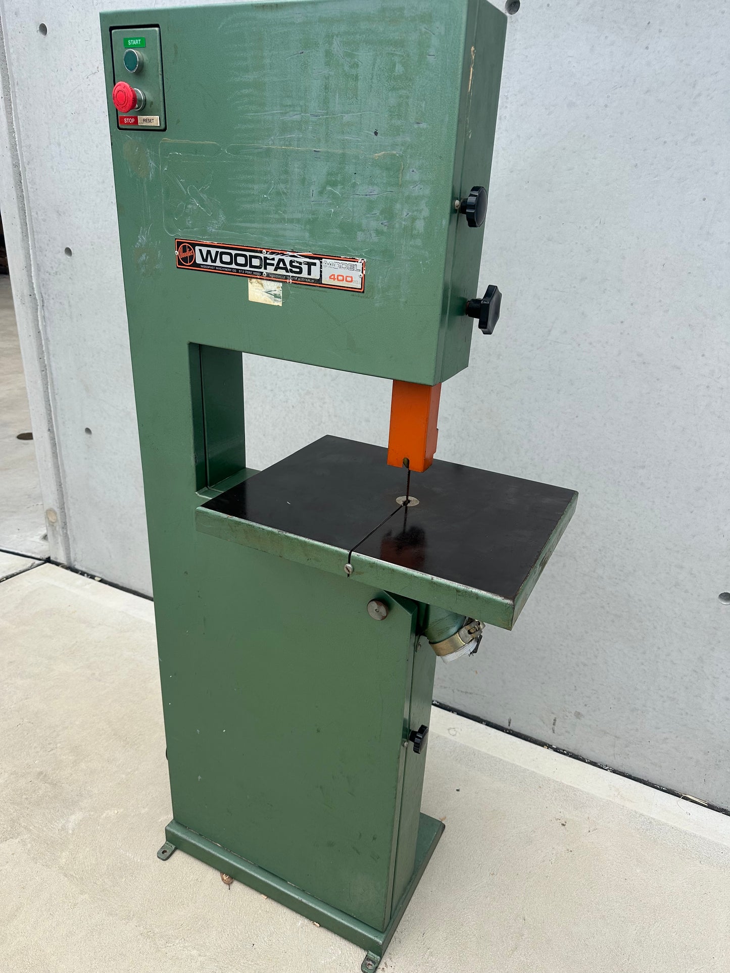 Used Woodfast Vertical Bandsaw (Green)