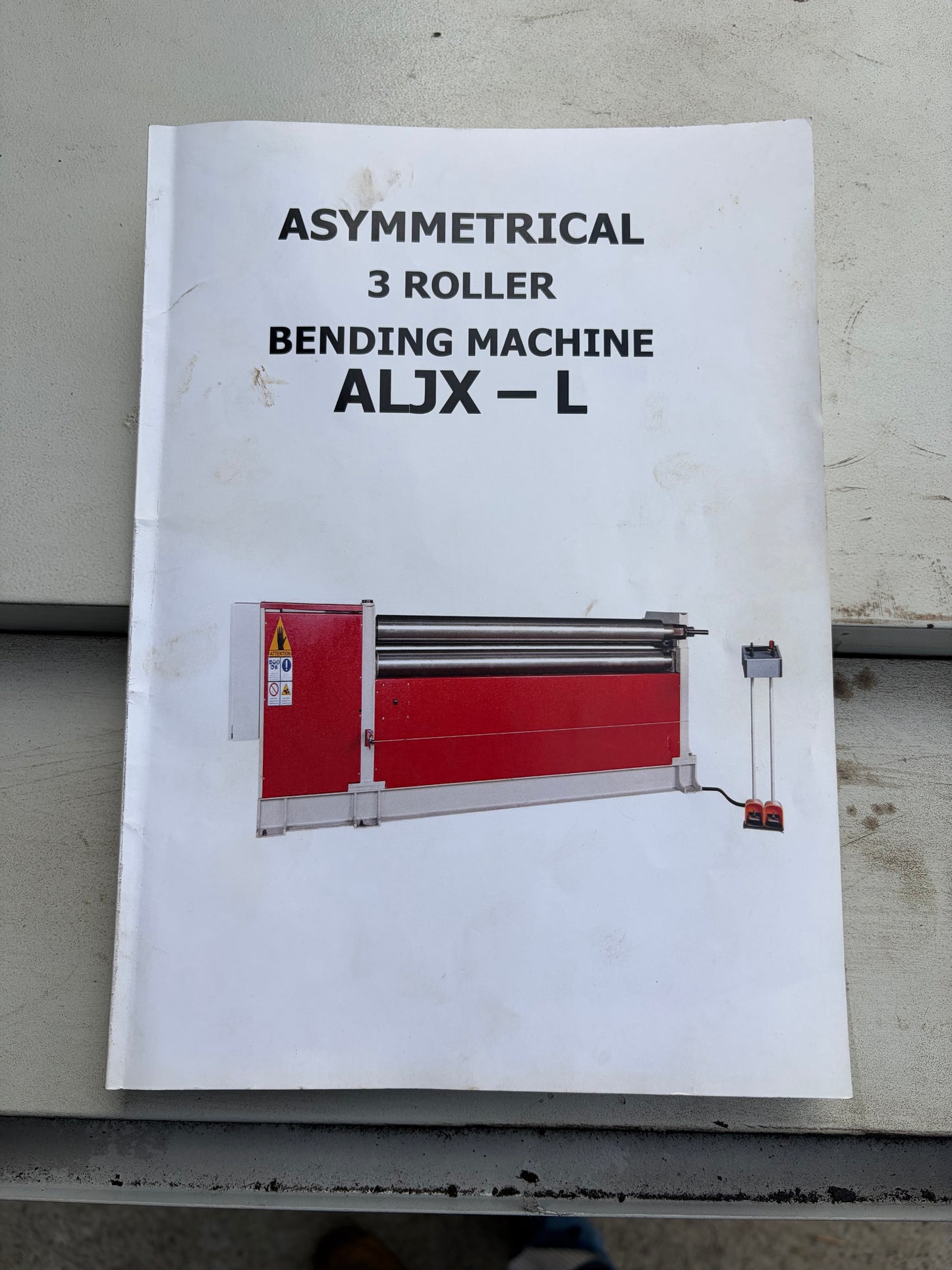 Used Asset Steelmaster SM-S2504 Plate Rollers